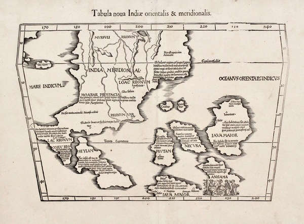 Tabula nova Indiae orientalis & meridionalis.