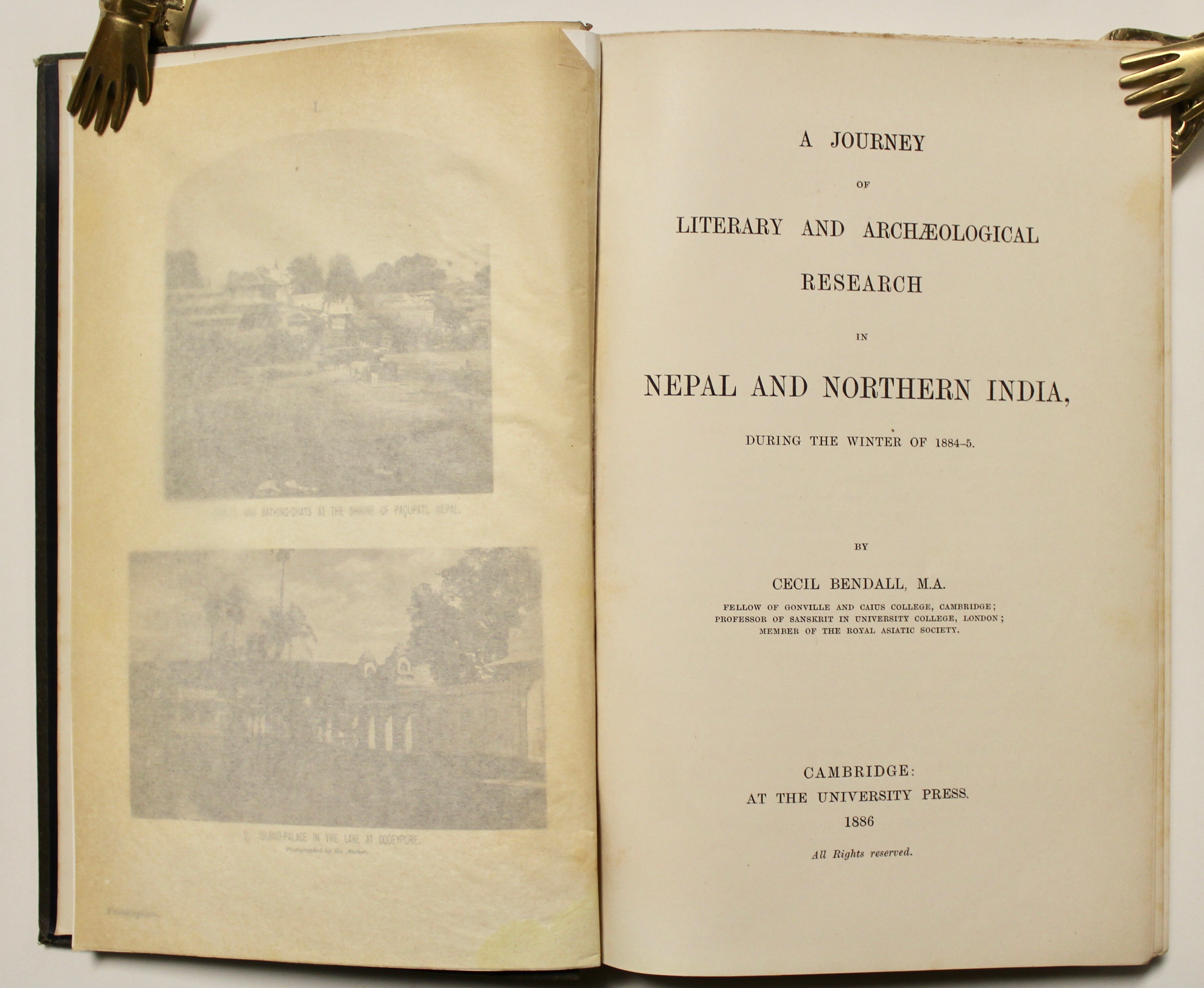 A journey of literary and archeological research in Nepal and …