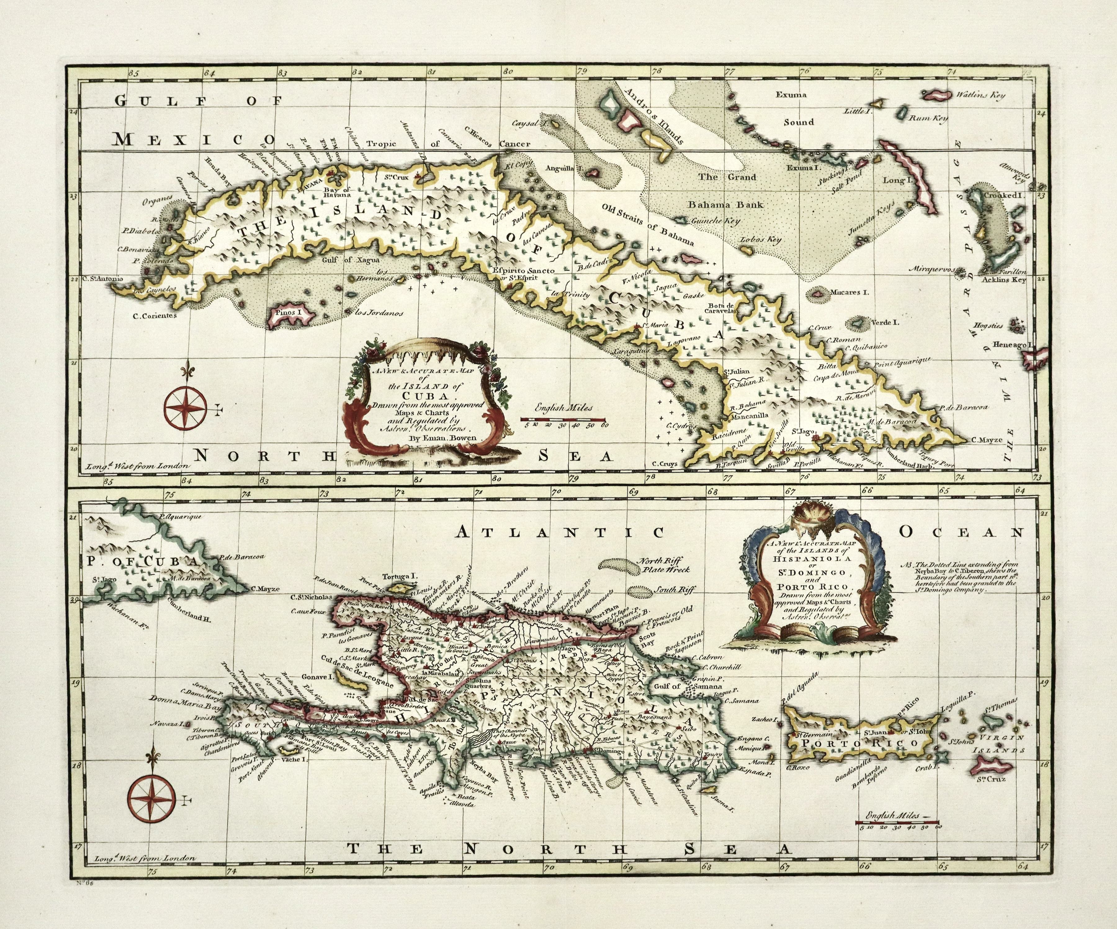 A new & accurate map of the Island of Cuba …