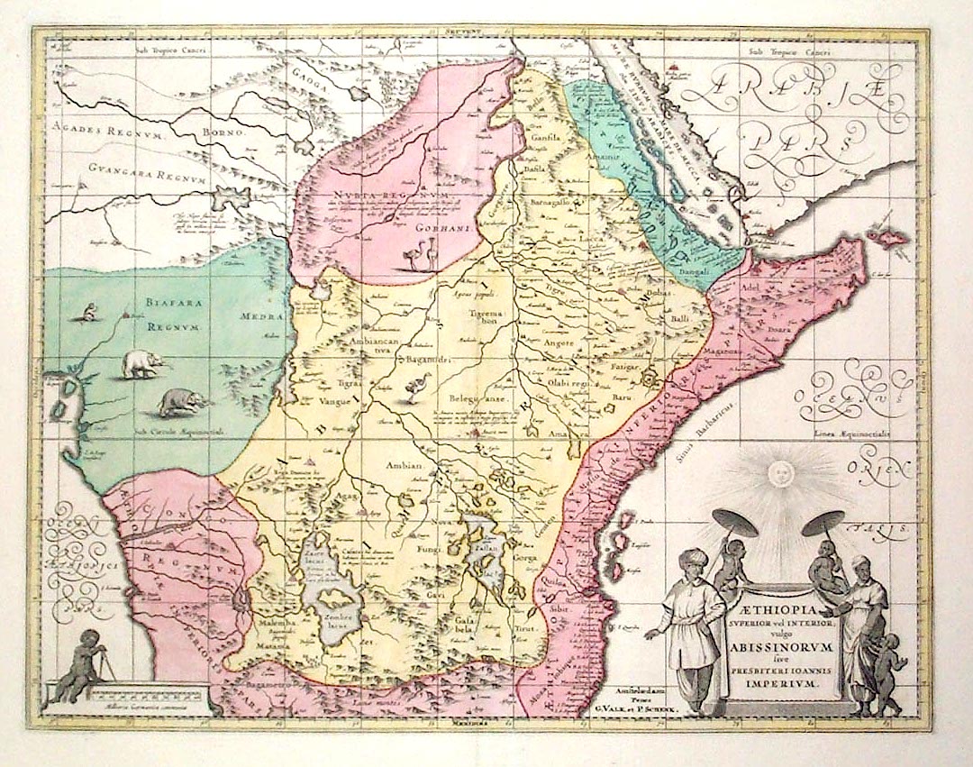 Aethiopia superior vel interior vulgo Abissinorum sive presbiteri Ioannis imperium.