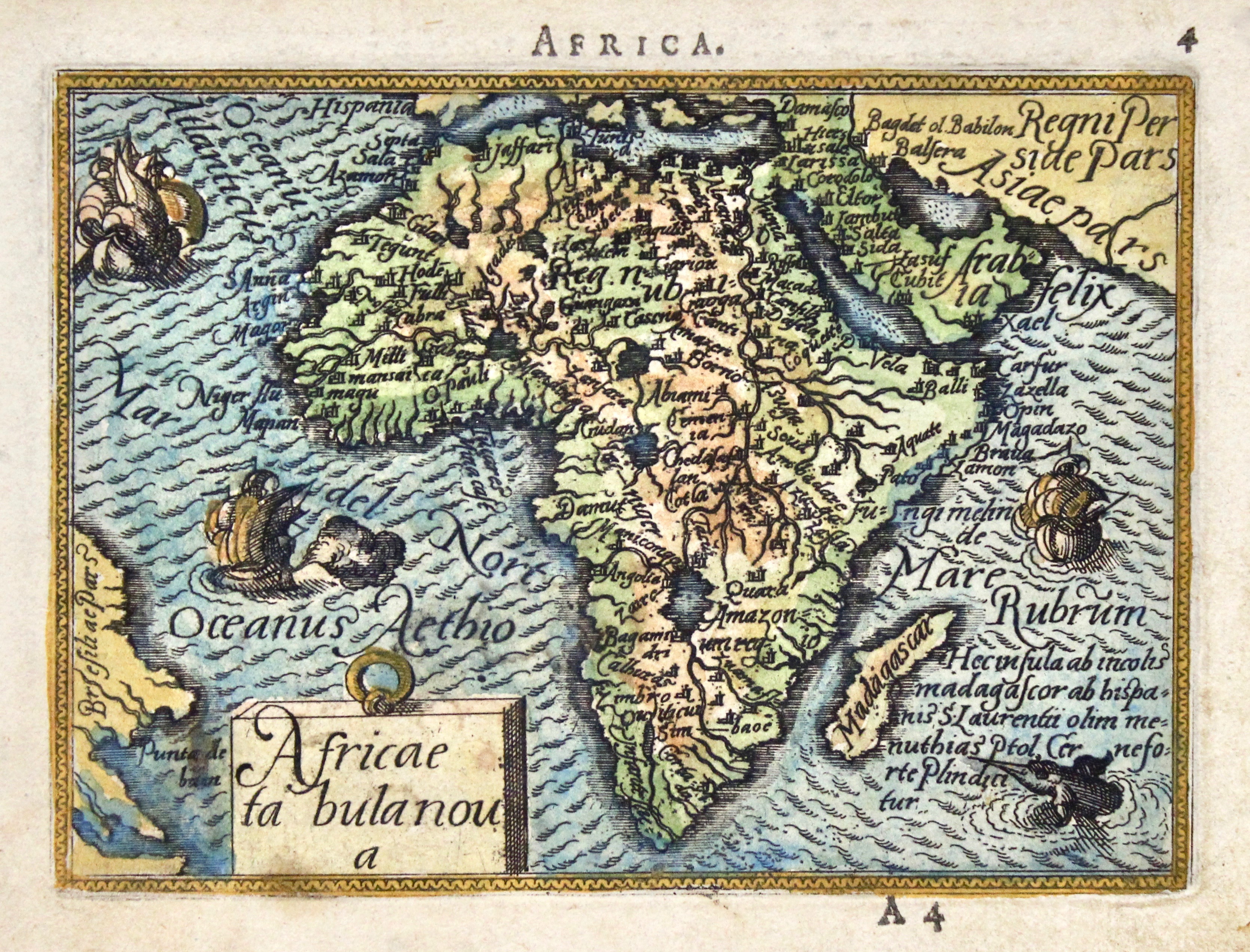 Africae tabula nova