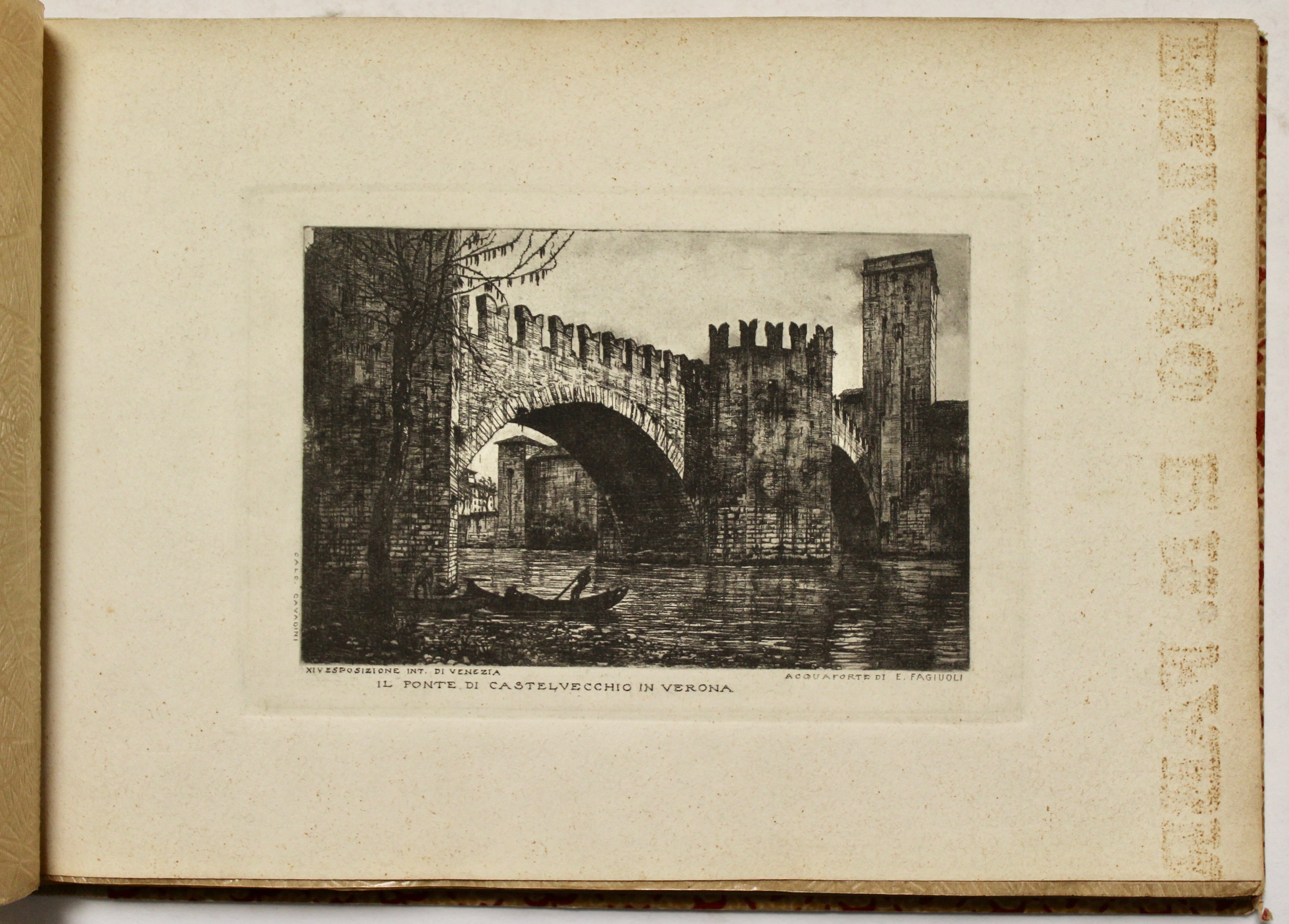 Album-Catalogo con riproduzioni calcografiche delle sue acqueforti