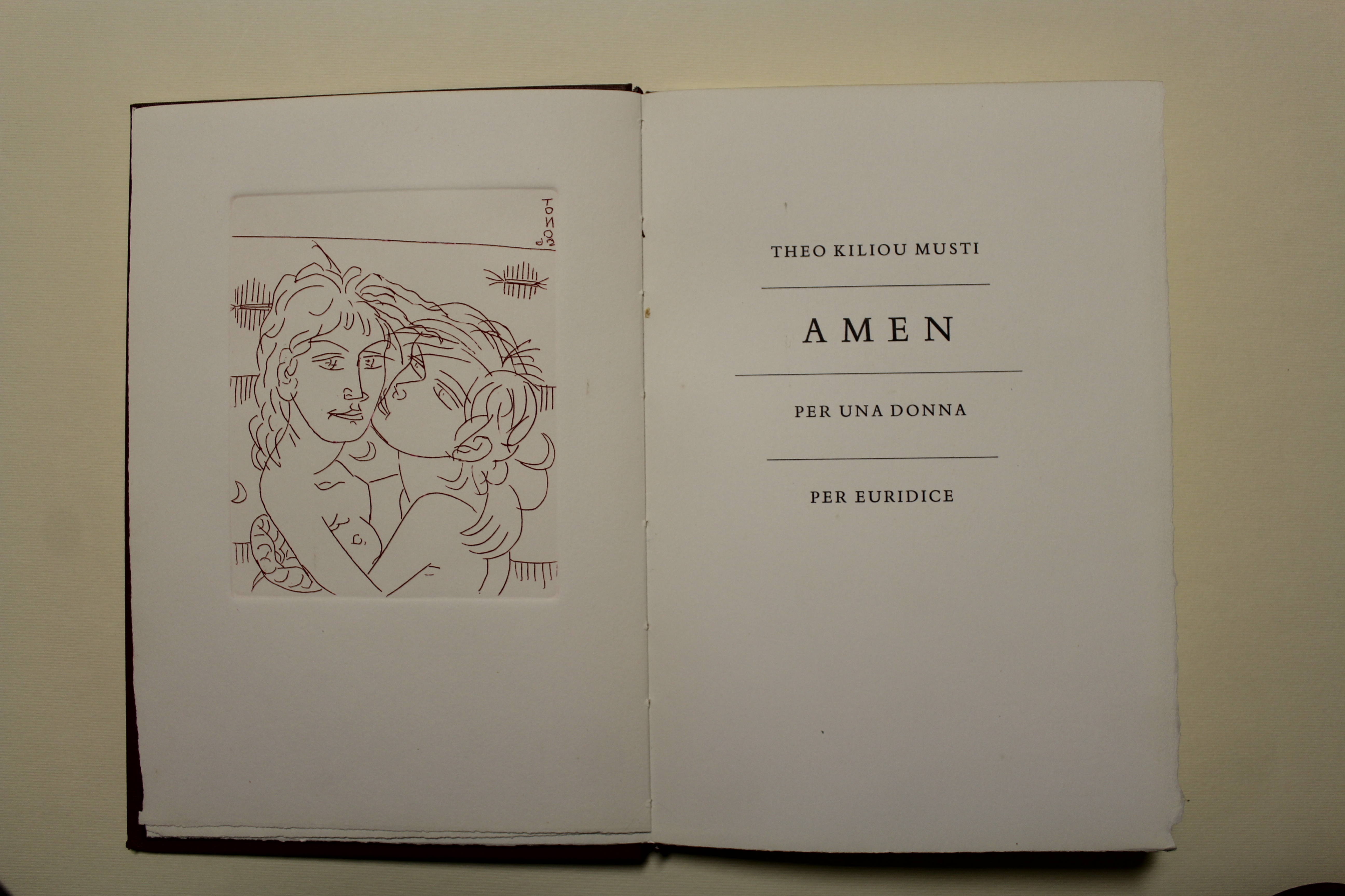 Amen / Per una donna /per Euridice.