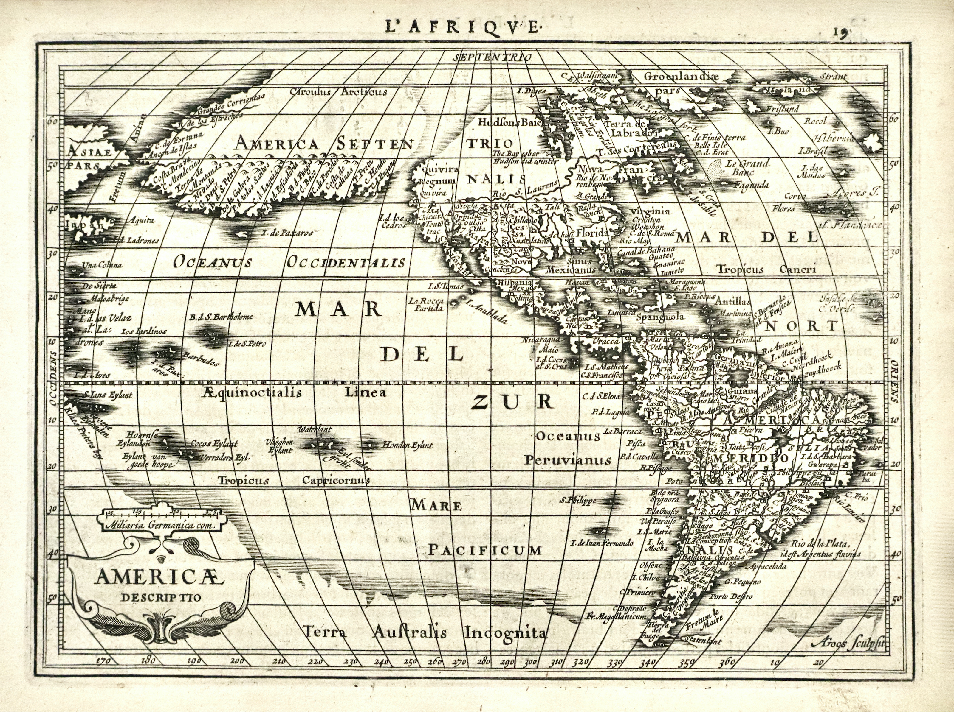 Americae descriptio.