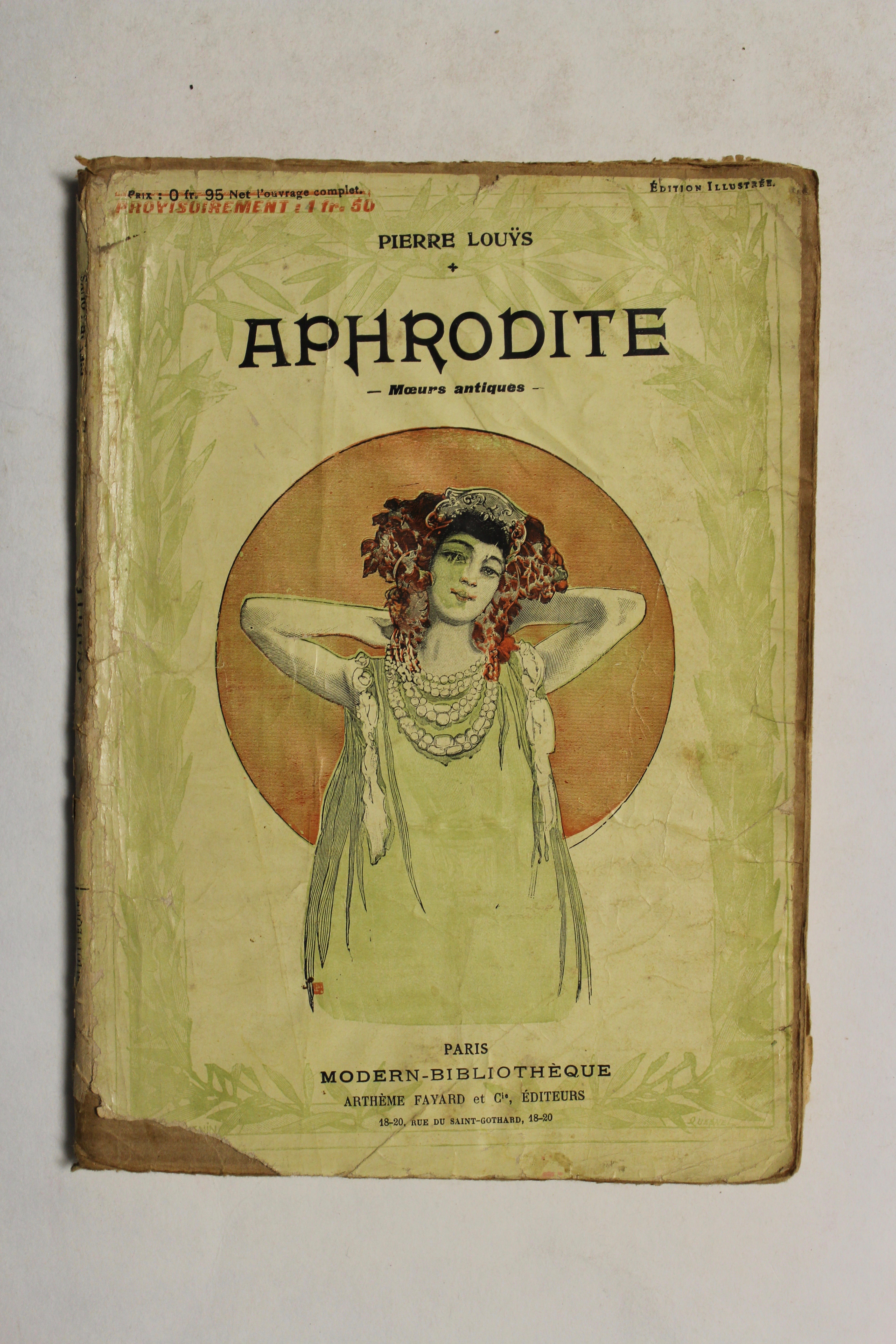 Aphrodite-Moeurs antiques. Edition définitive, illustrations d'après les aquarelles de Manuel …