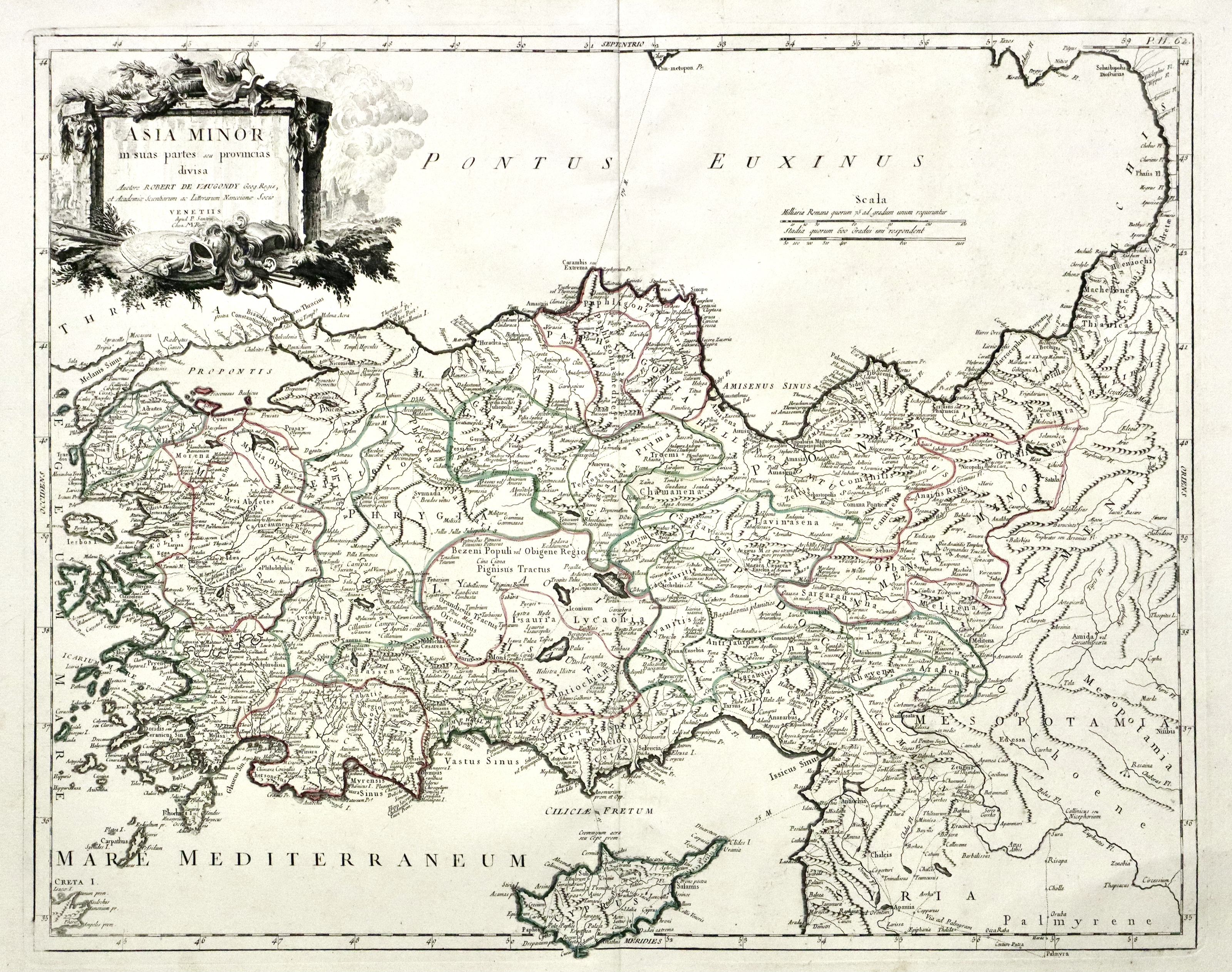 Asia Minor in suas partes seu provincias divisa.