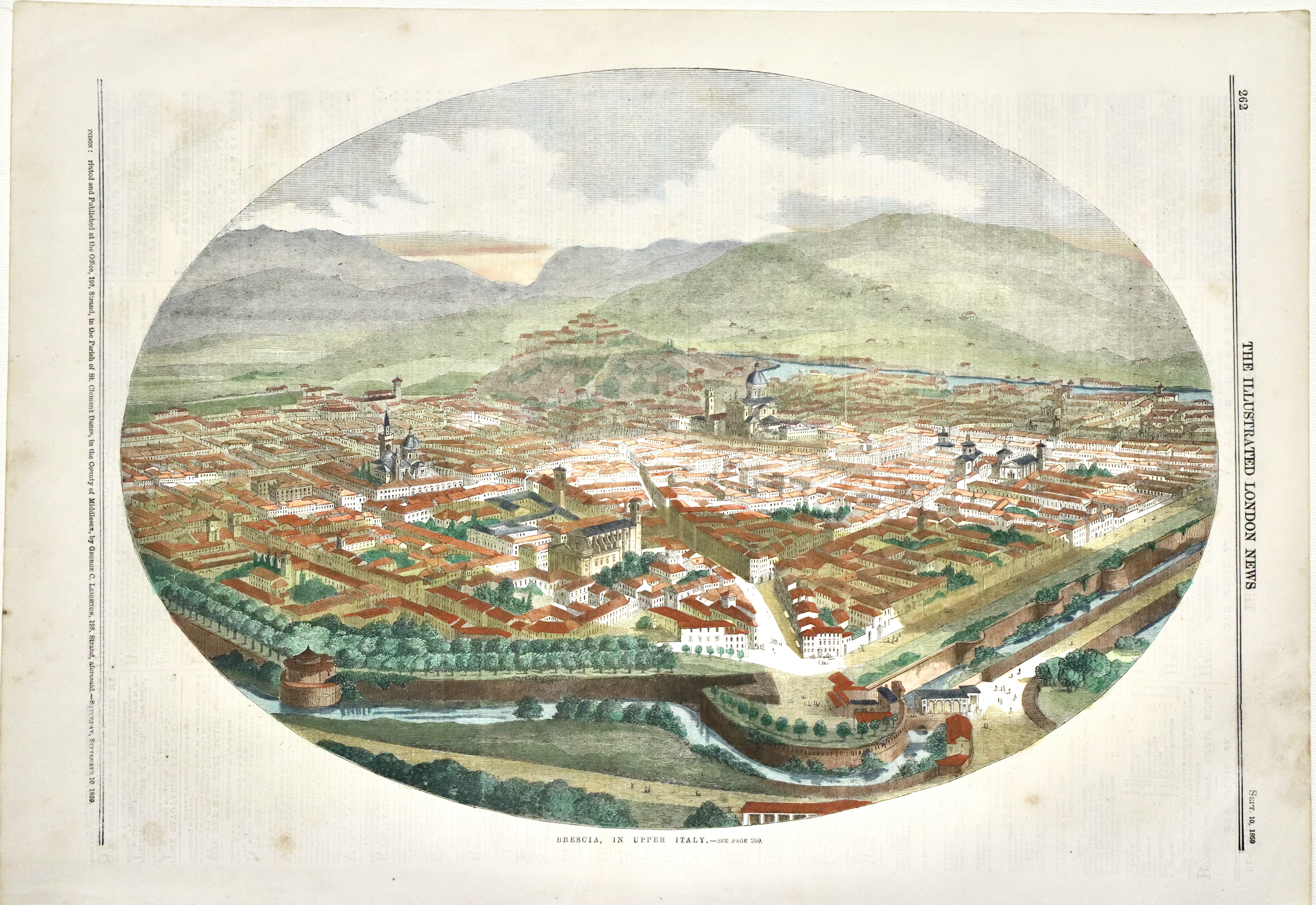 Brescia, in upper Italy.