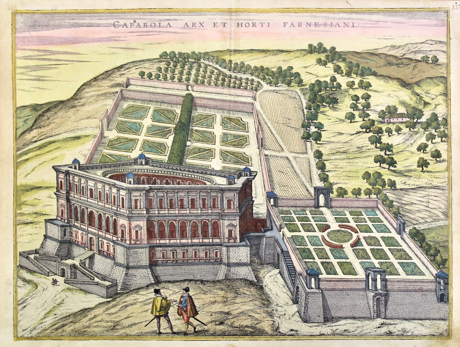 Caprarola arx et horti farnesiani