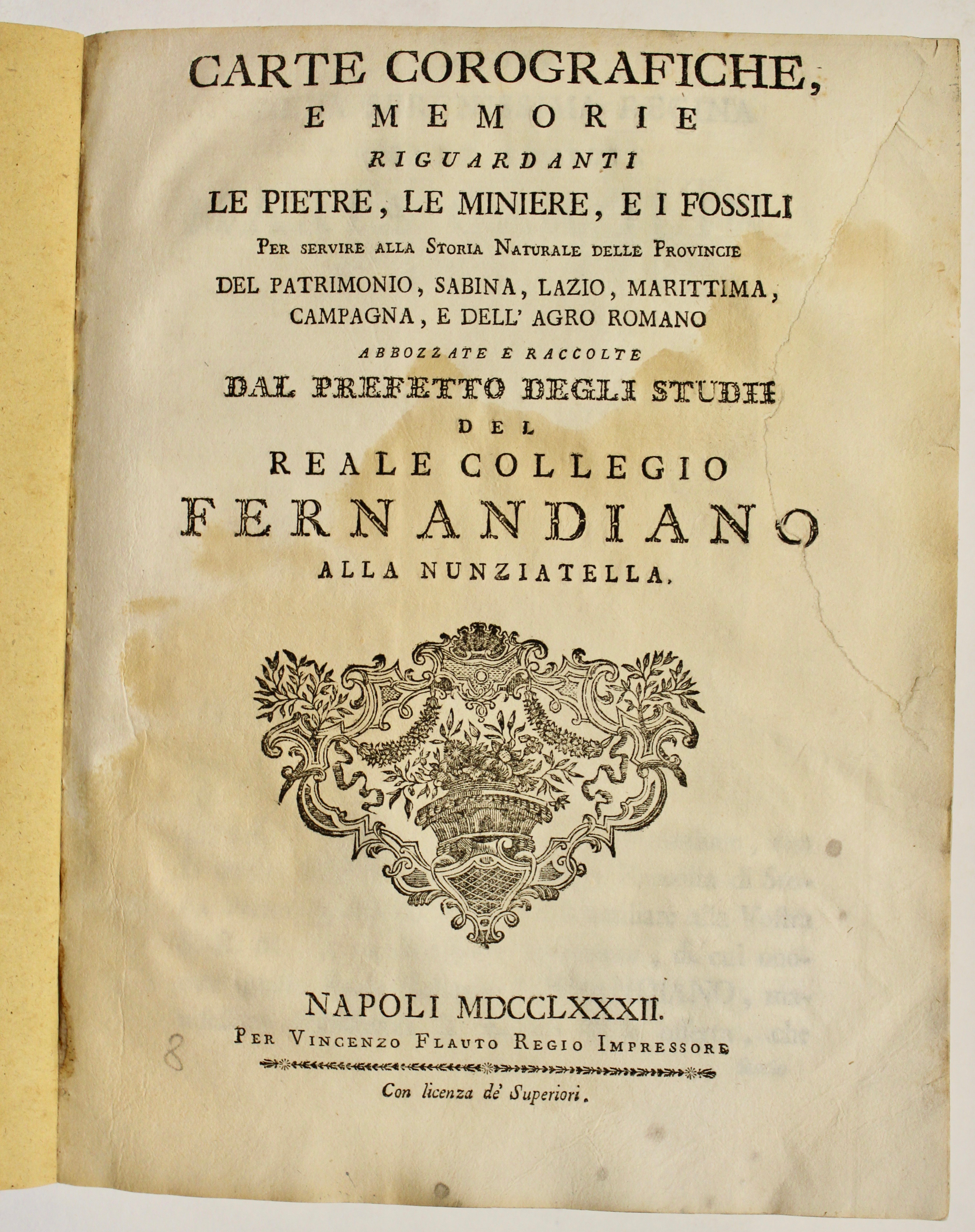 Carte corografiche e memorie riguardanti le pietre, le miniere e …