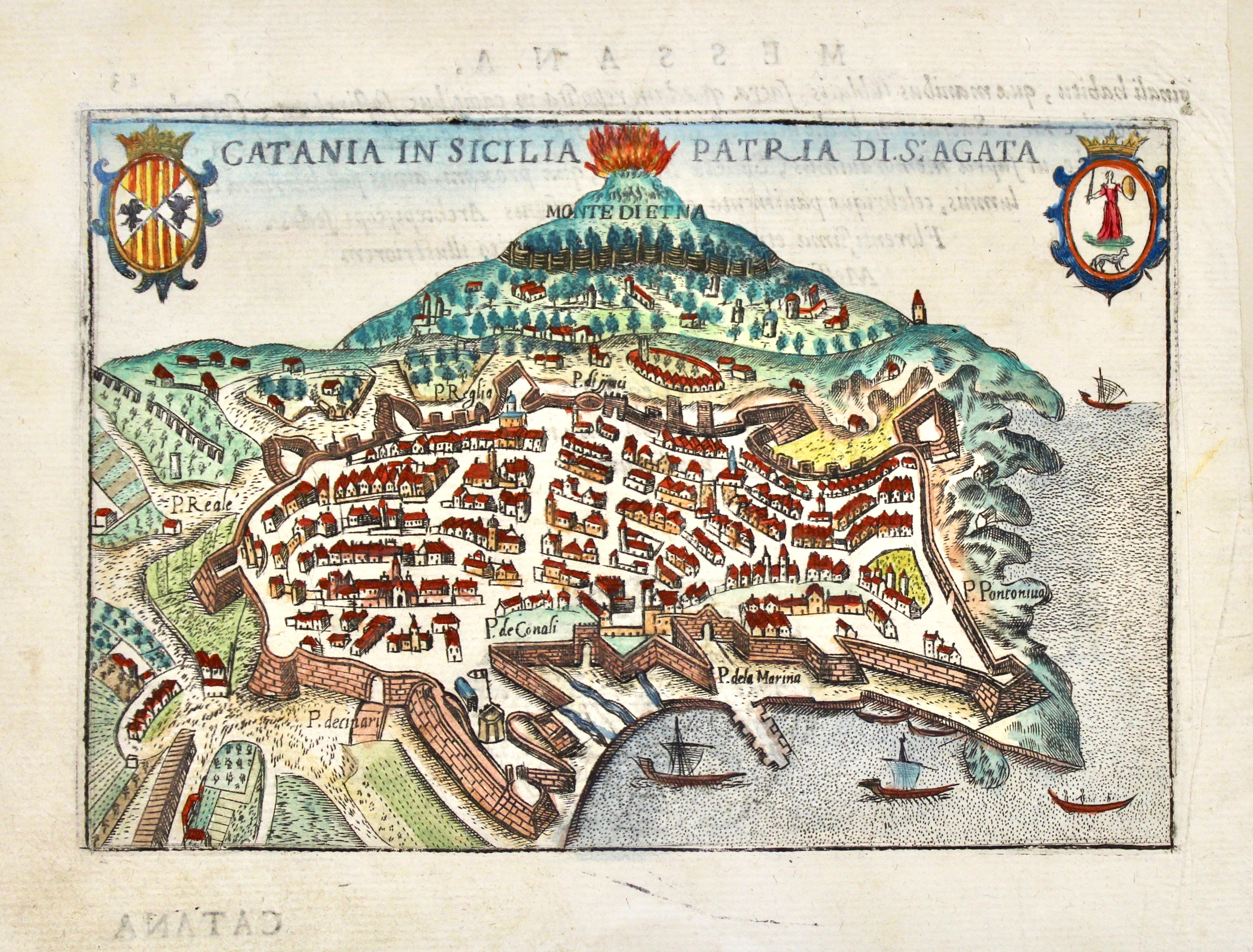 Catania in Sicilia patria di S.Agata