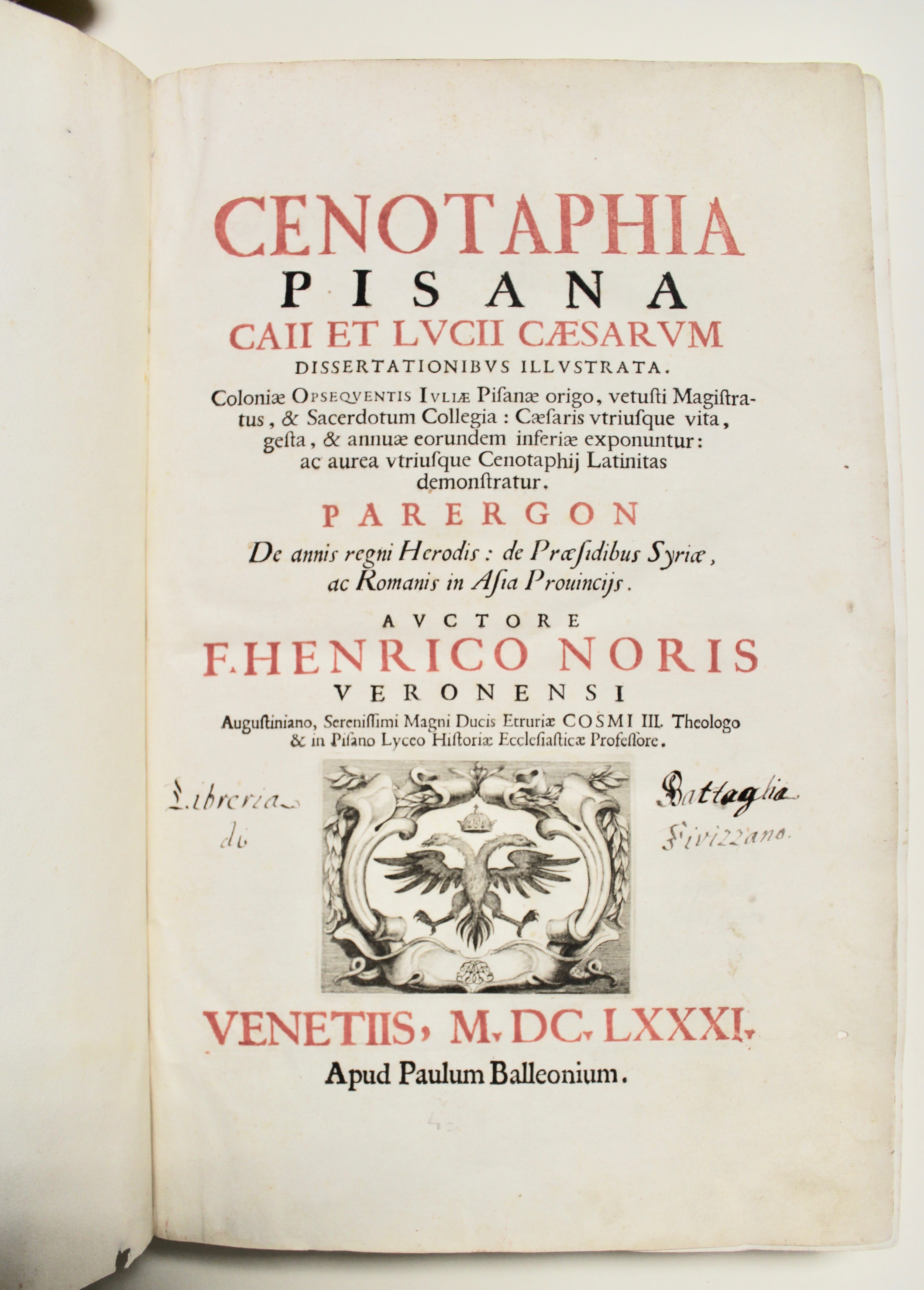 Cenotaphia Pisana Caii et Lucii Caesarum.