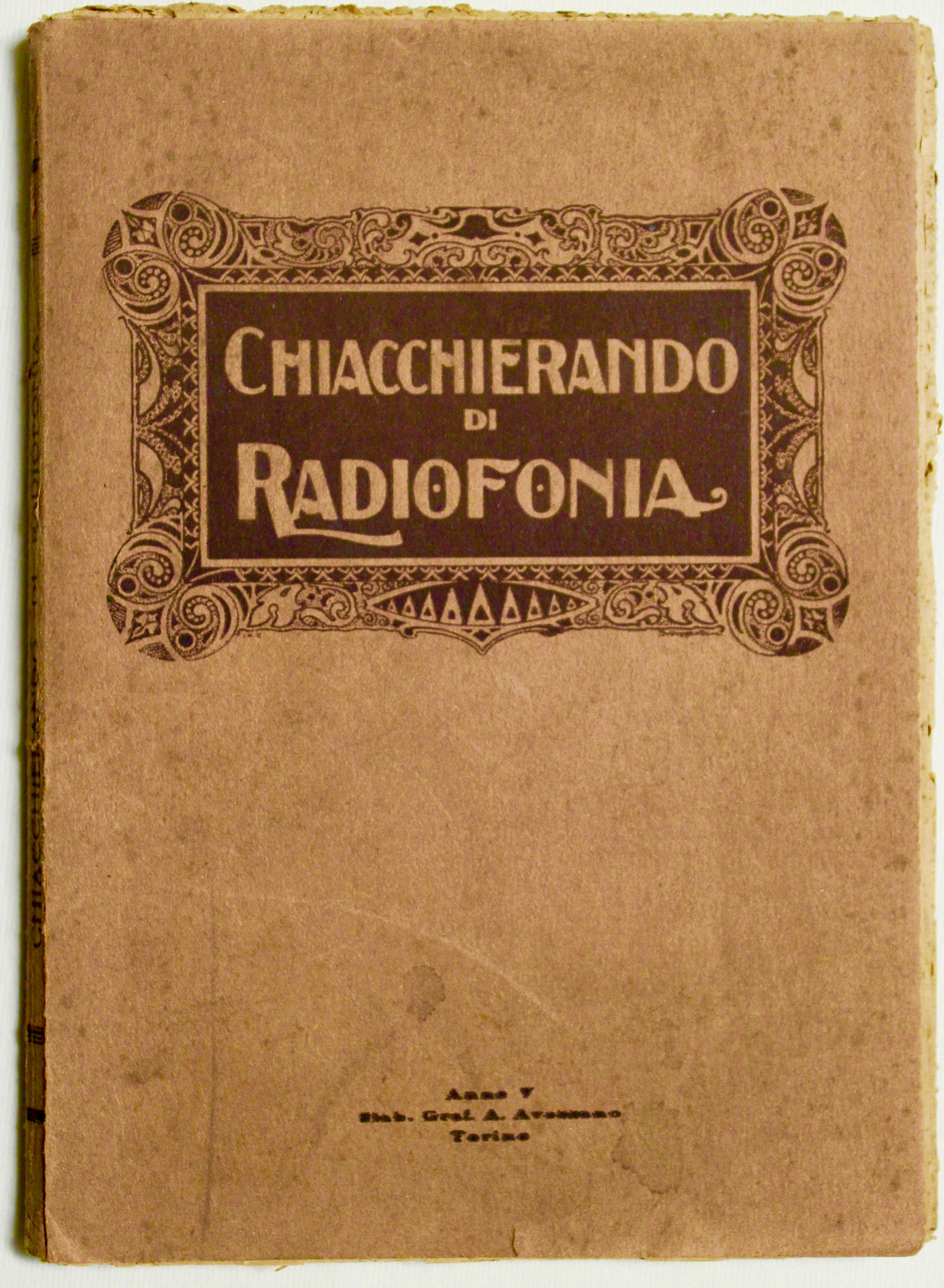 Chiacchierando di radiofonia.