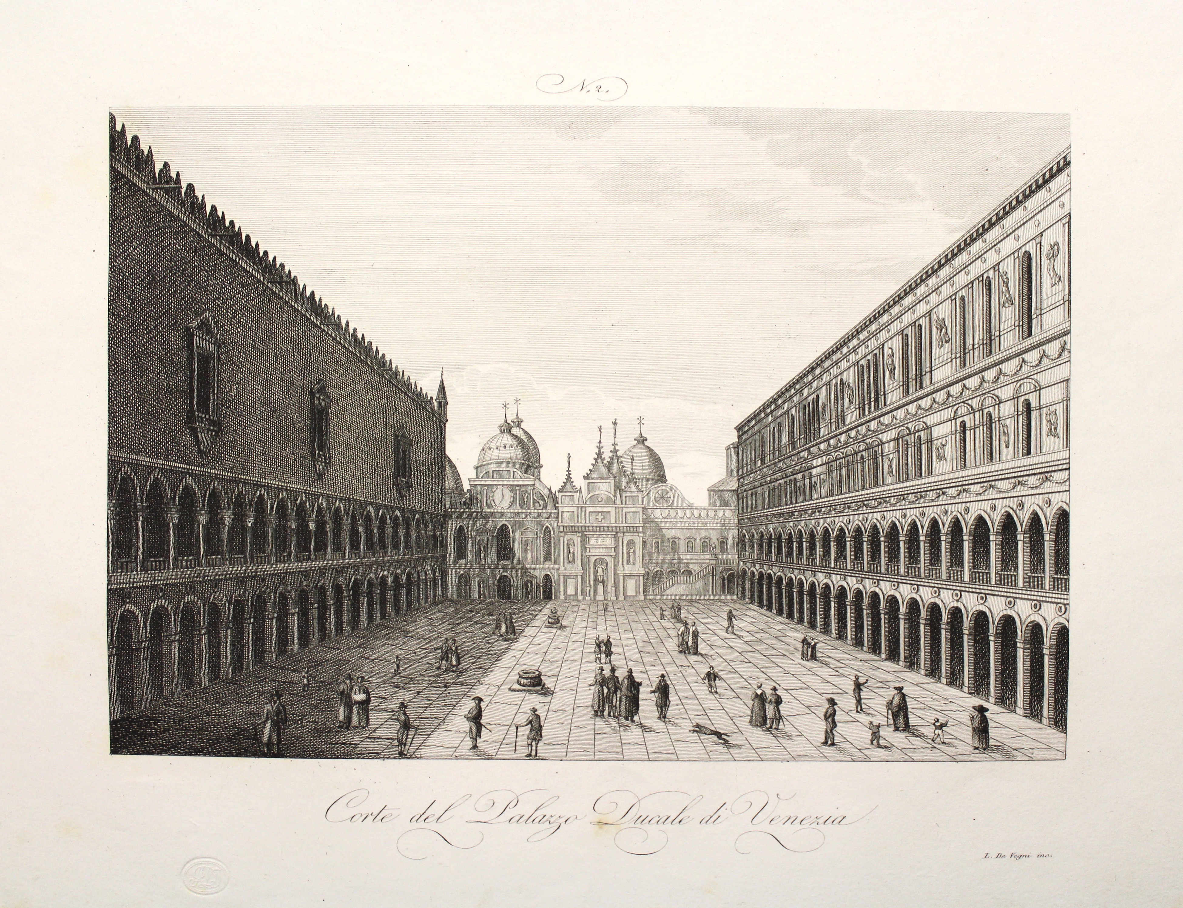 Corte del Palazzo Ducale di Venezia