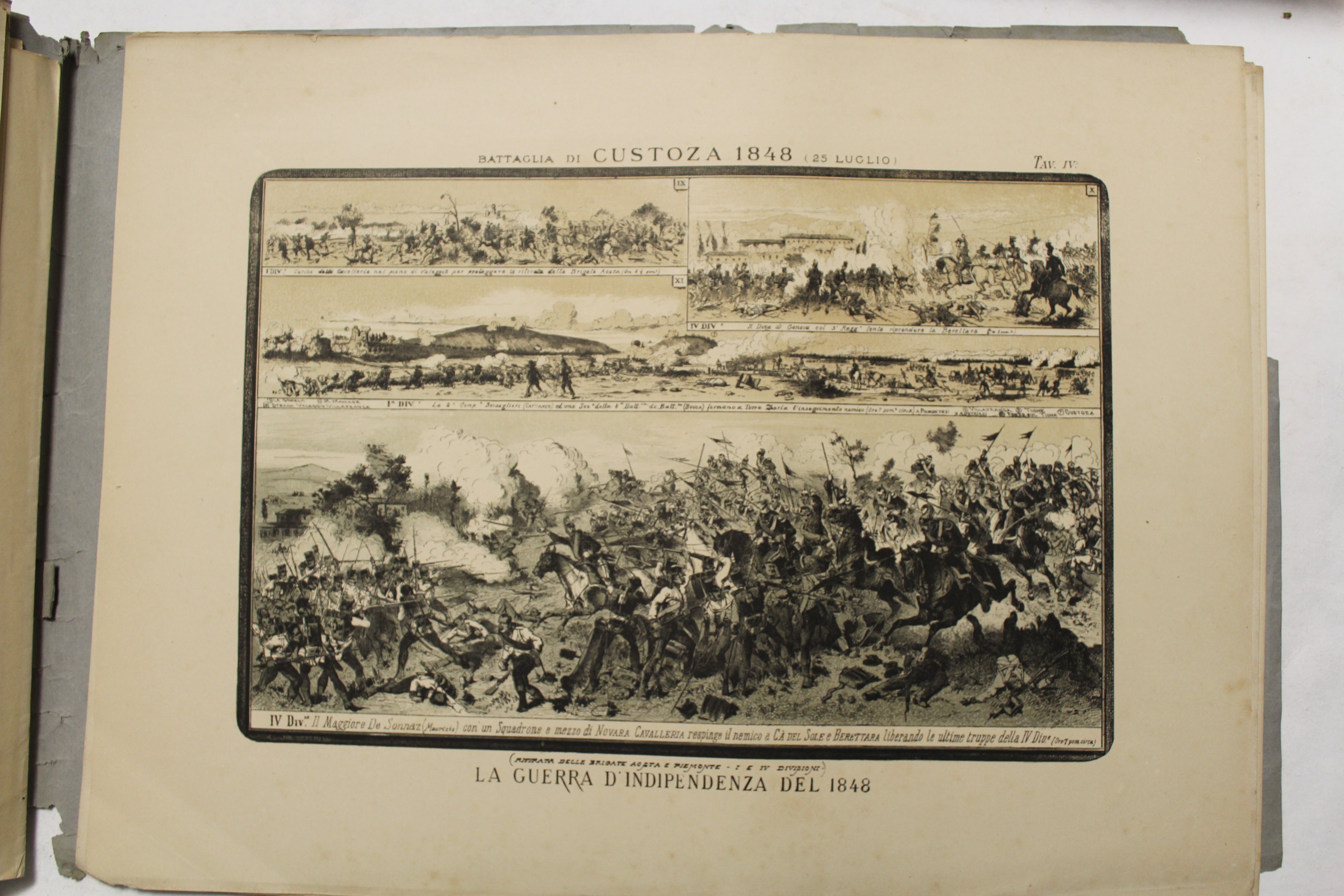 Custoza 1848 - 1866. Album Storico Artistico Militare composto ed …