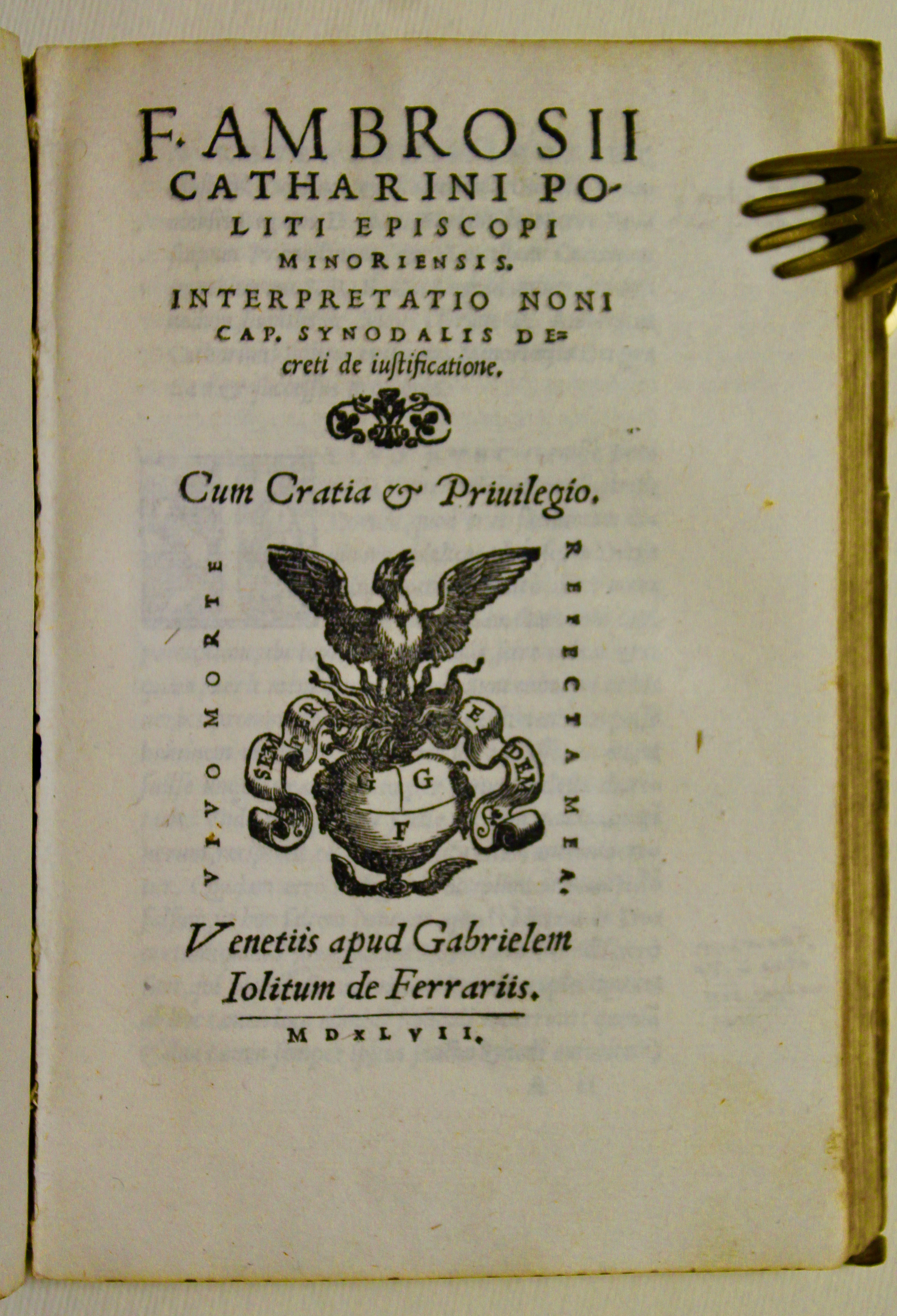 De consideratione et iudicio praesentium temporum à supersatis zizanijs in …