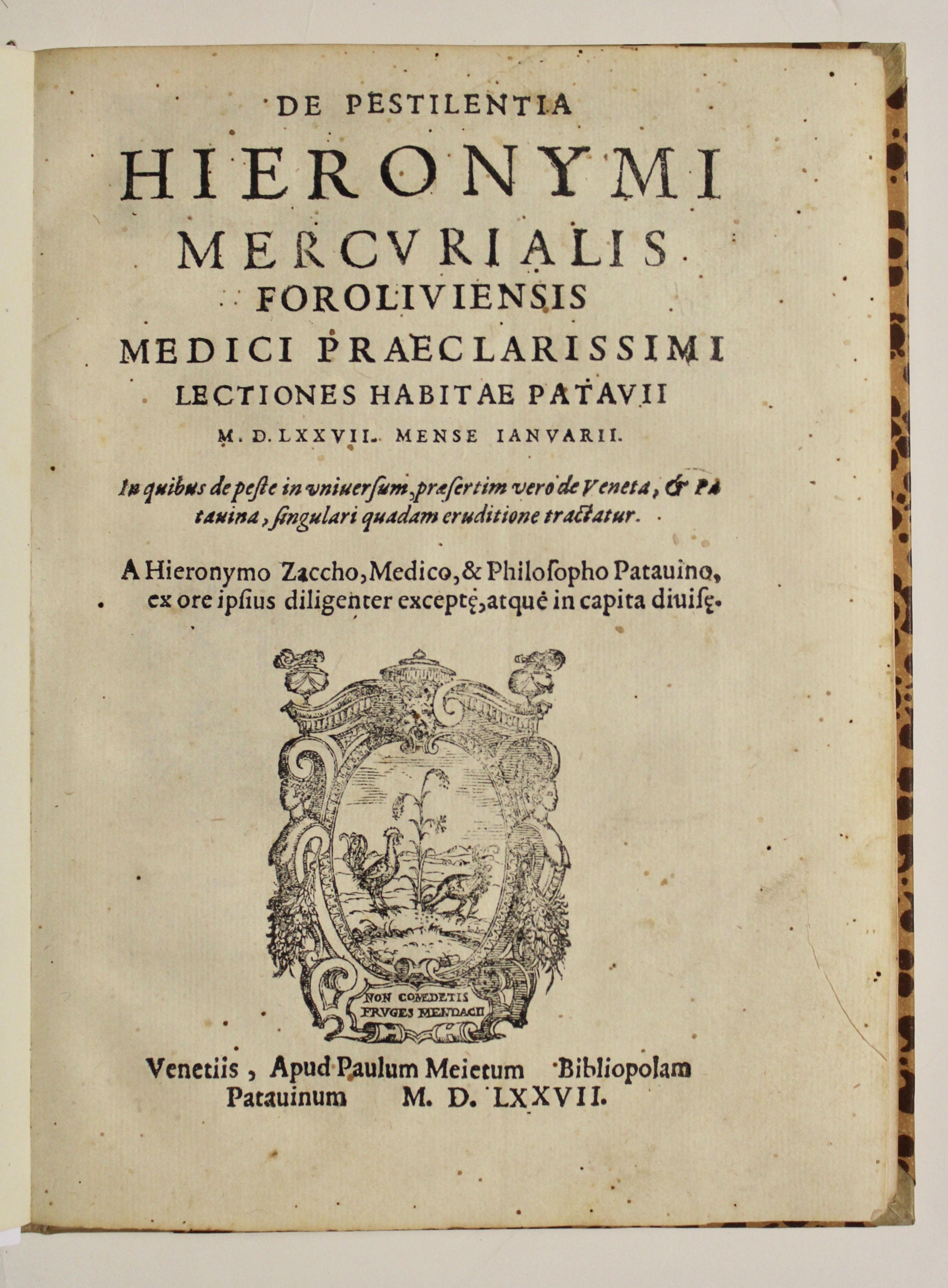 De pestilentia