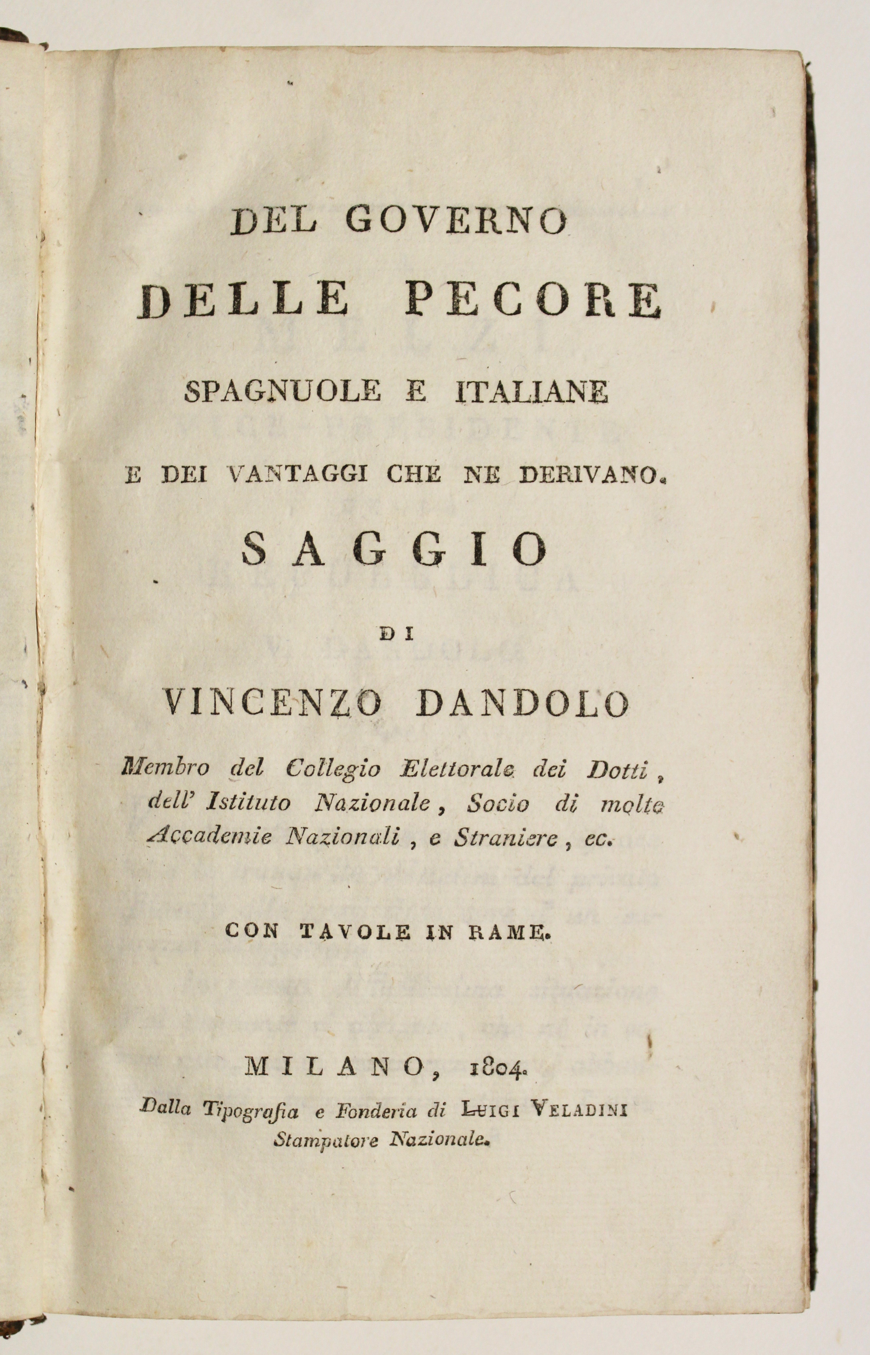 Del governo delle pecore spagnuole e italiane e dei vantaggi …