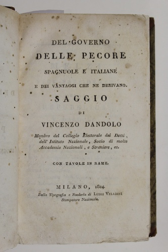 Del governo delle pecore spagnuole e italiane e dei vantaggi …