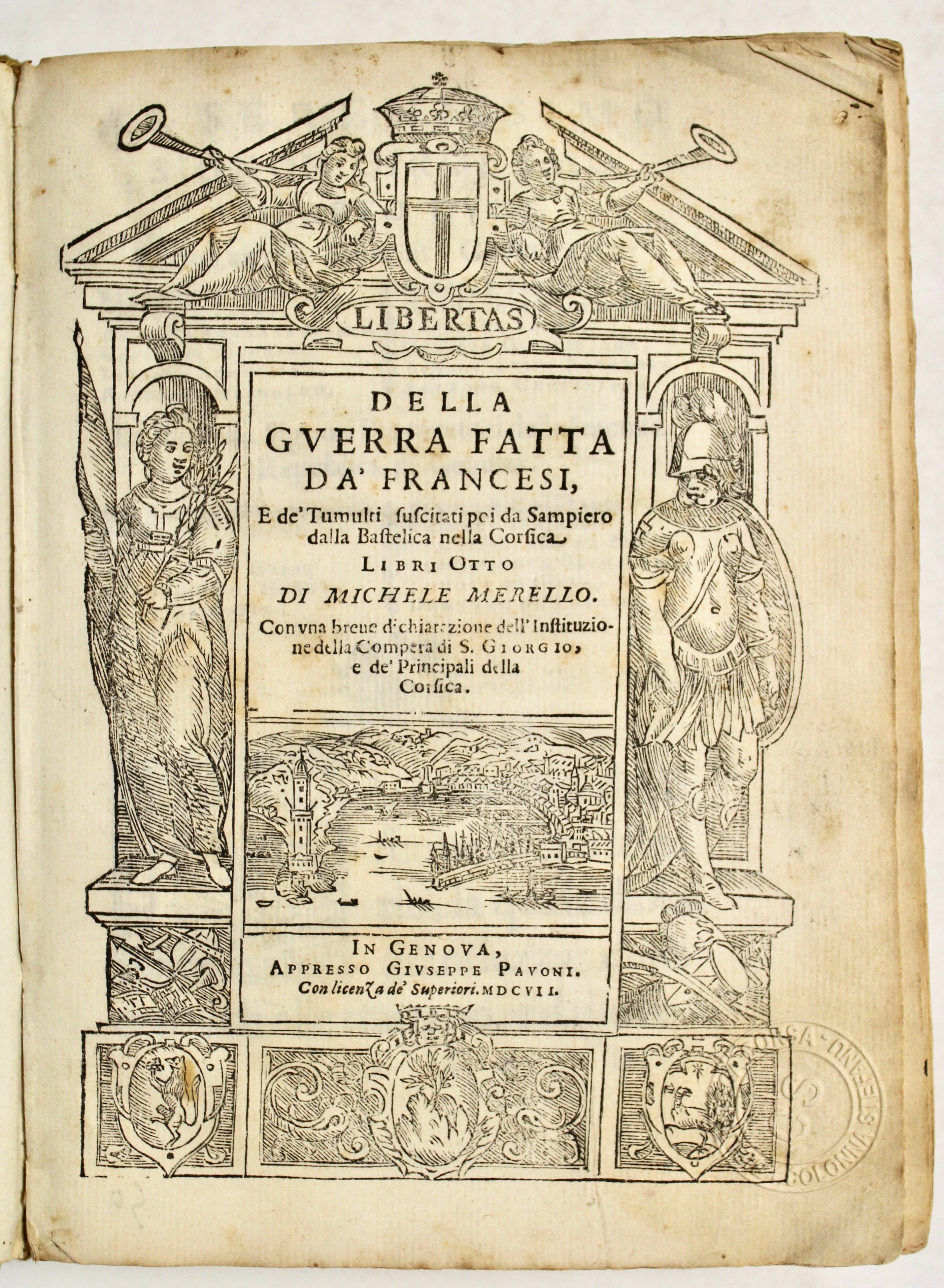 Della guerra fatta da' Francesi e de' tumulti suscitati poi …