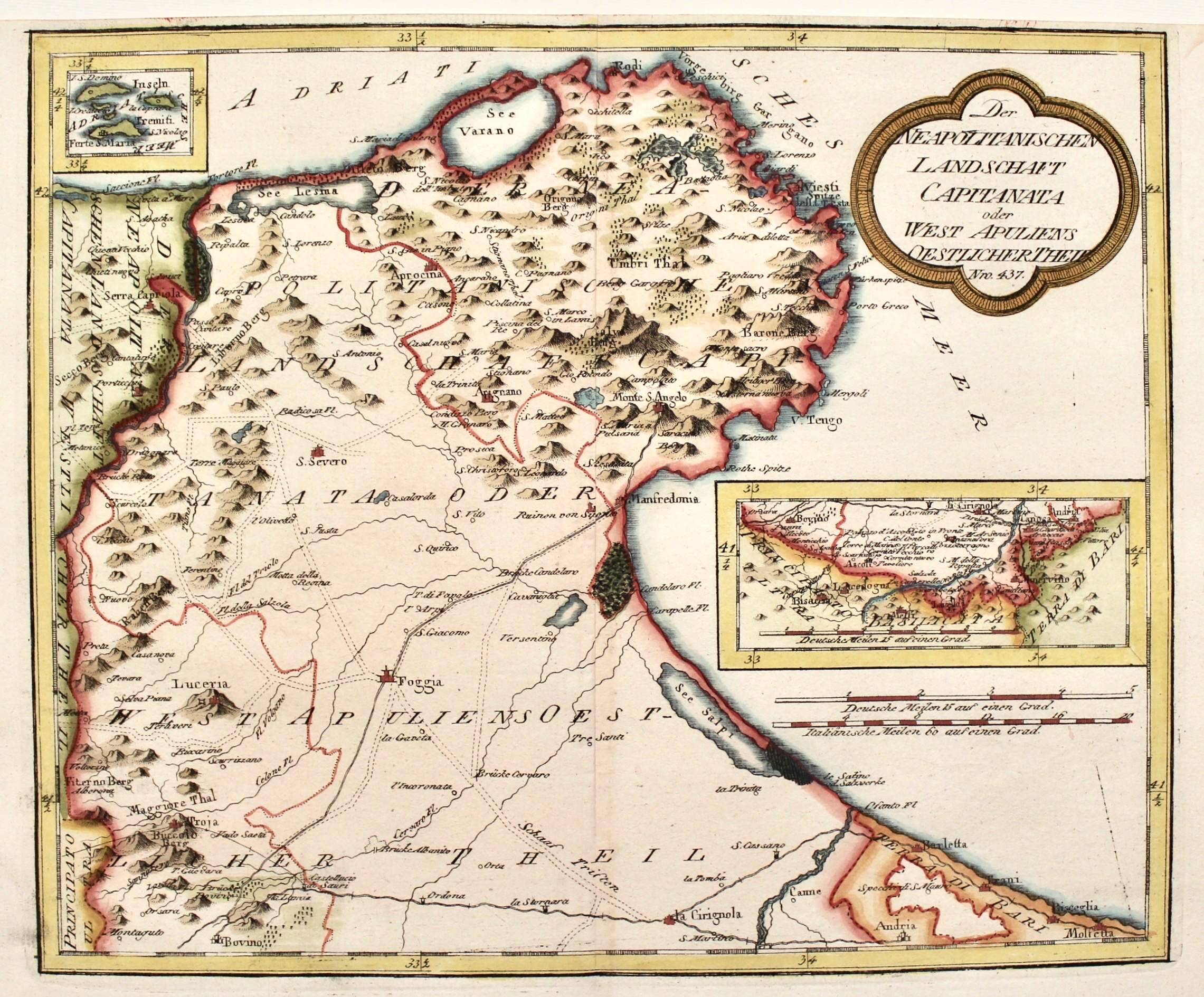 Der Neapolitanischen Landschaft, Capitanata oder West Apuliens oestlicher Theil.