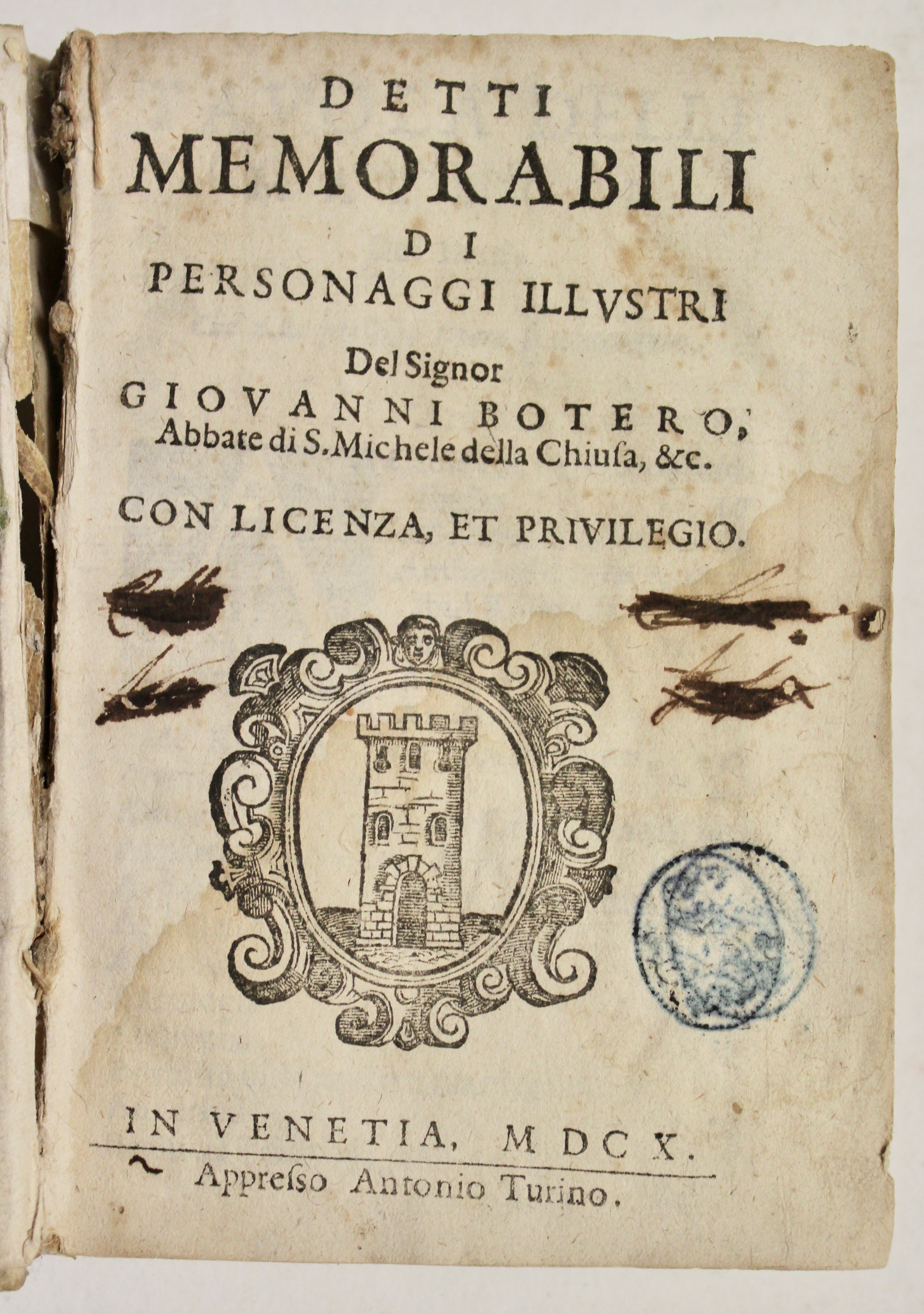 Detti memorabili di personaggi illustri