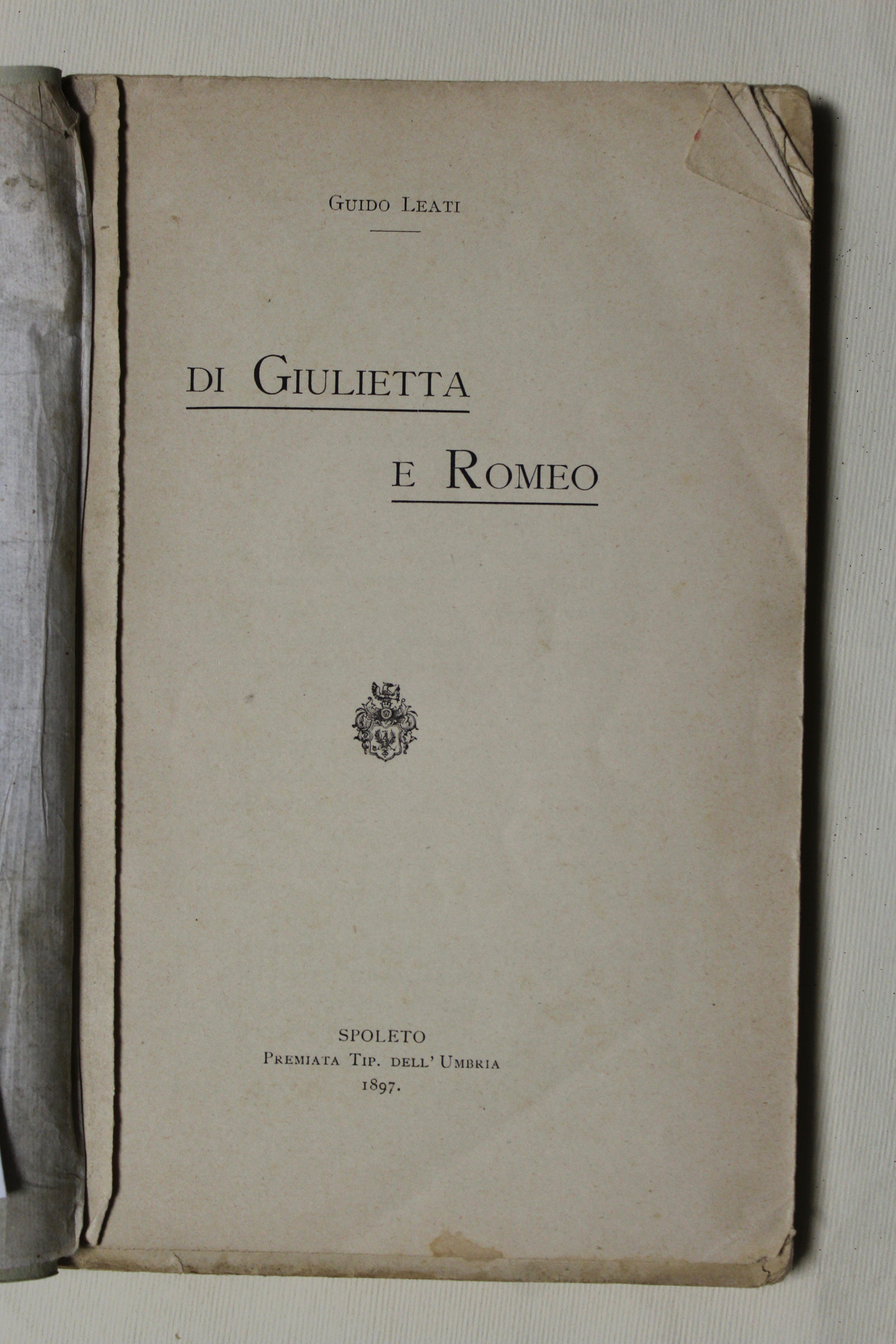 Di Giulietta e Romeo