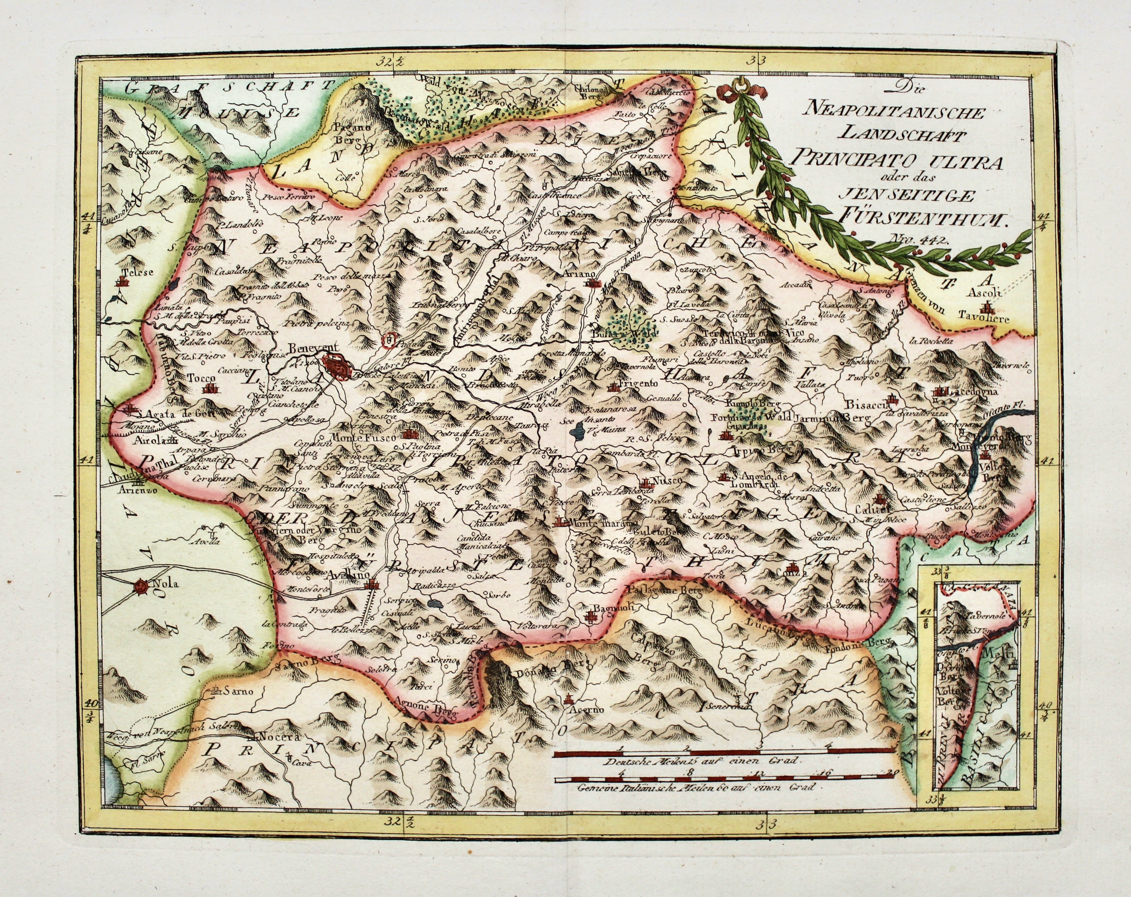 Die Neapolitanische Landschaft Principato Ultra oder das jenseitige Fürstenthum