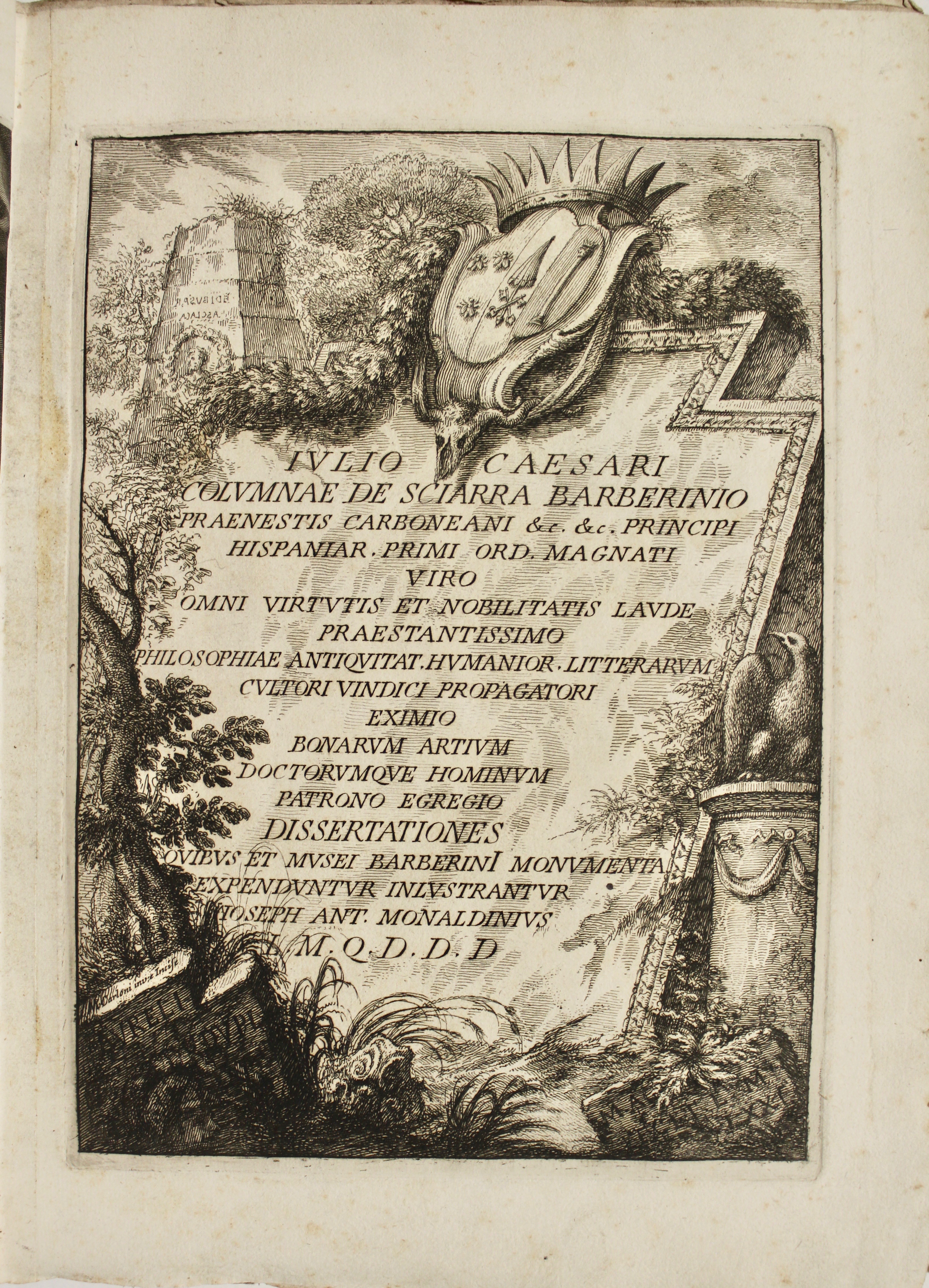 Dissertationes et adnotationes in aliquot ineditas veterum inscriptiones et numismata. …