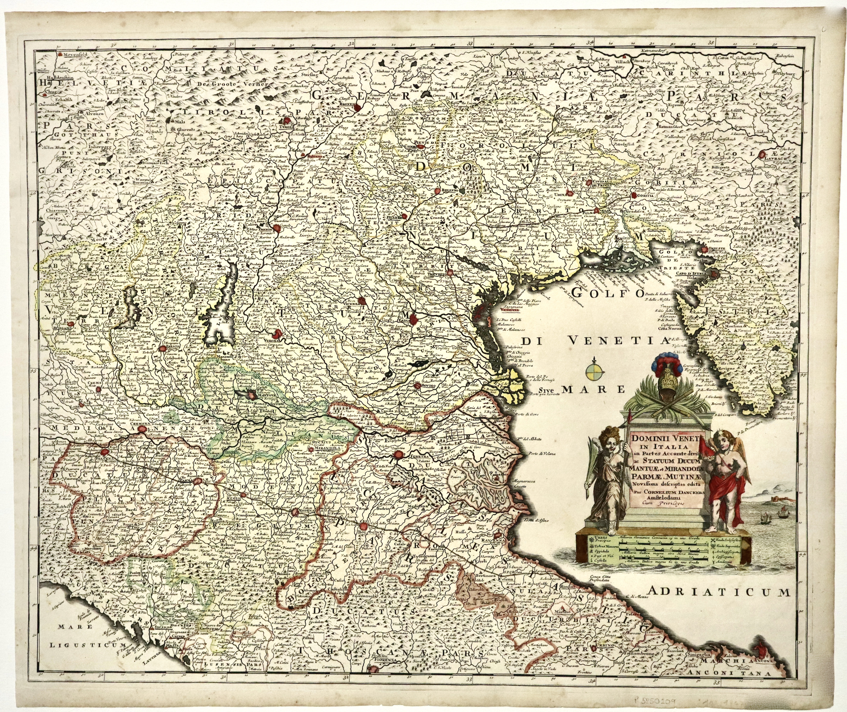 Dominii Veneti in Italia in partes accurate divisae ac Statuum …