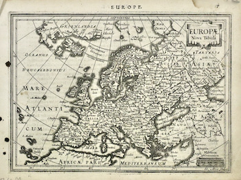 Europae nova tabula.