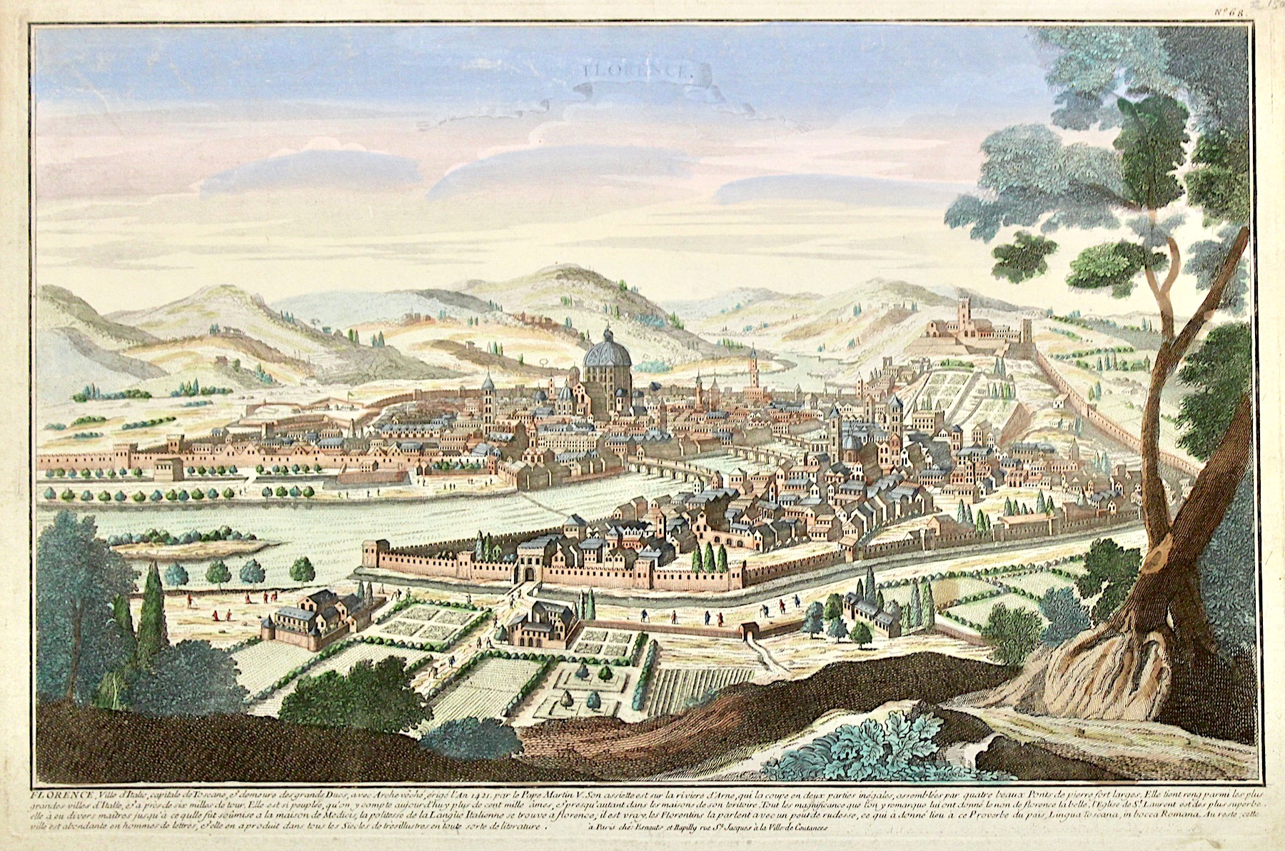 Florence ville d'Italie, Capitale de Toscane…