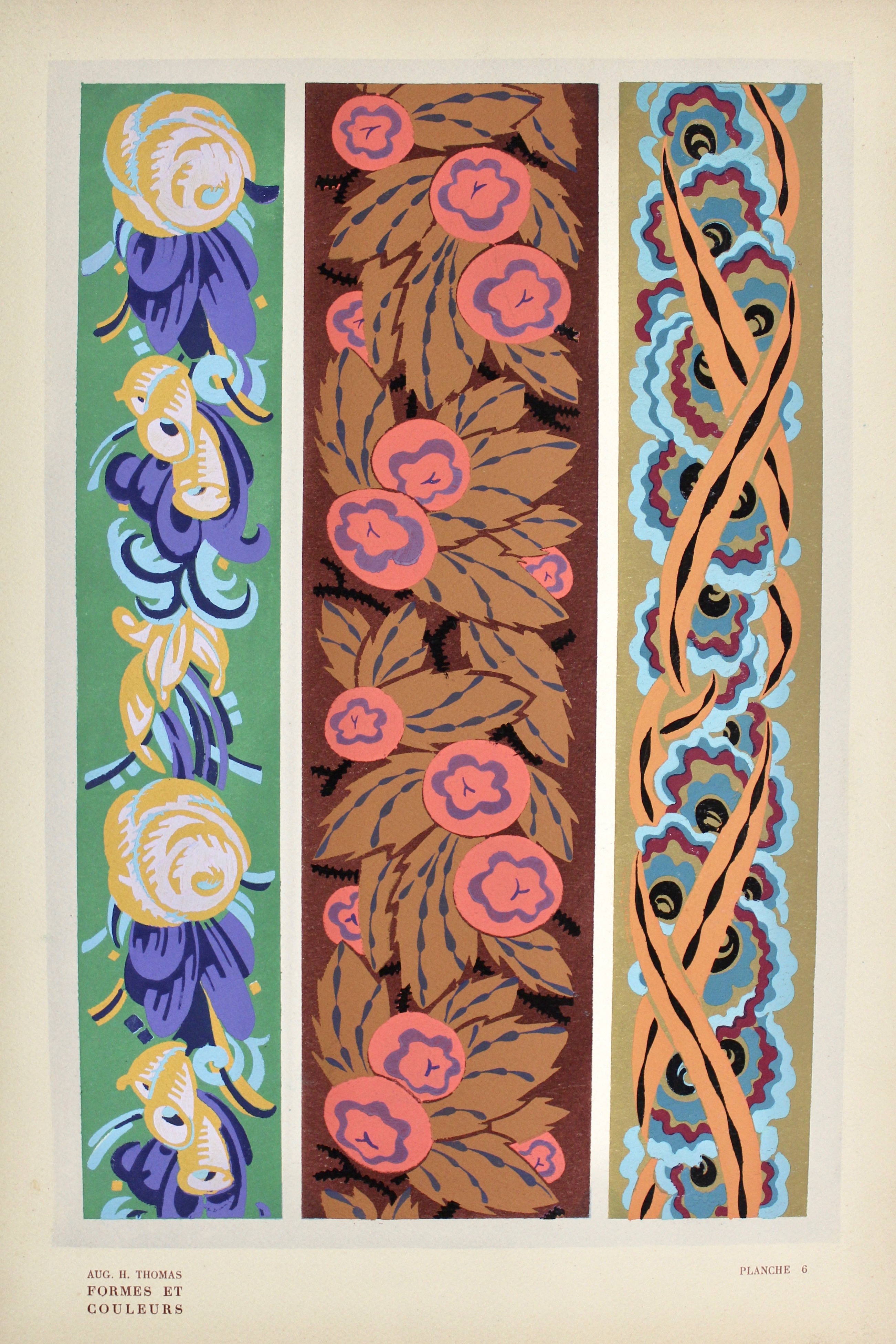 Formes et couleurs. Planche 6
