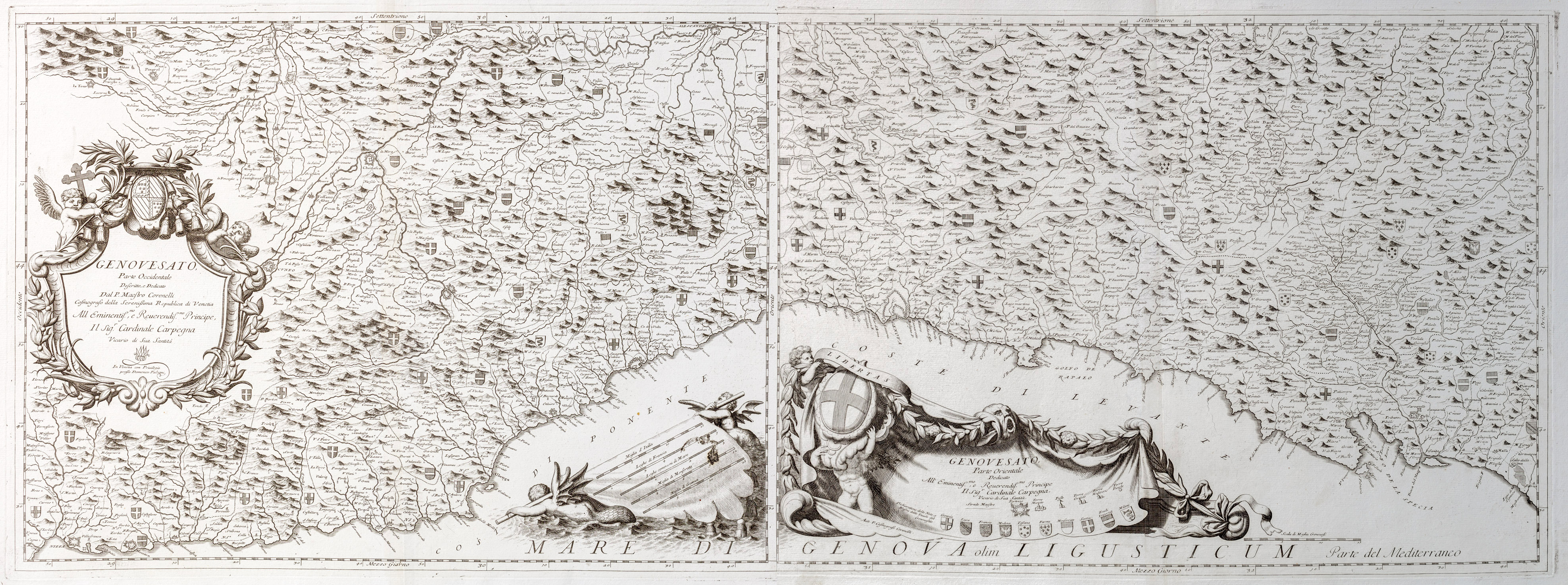 Genovesato parte occidentale e orientale
