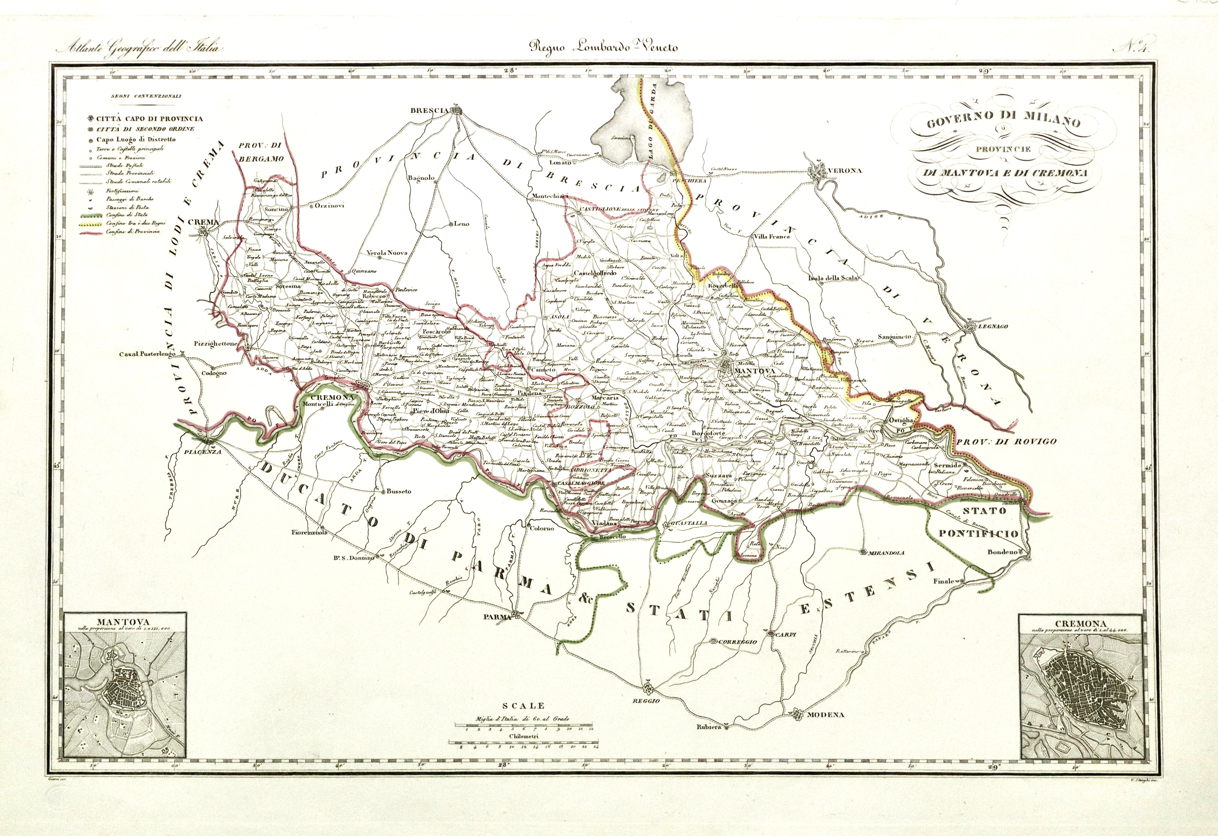 Governo di Milano provincie di Mantova e di Cremona