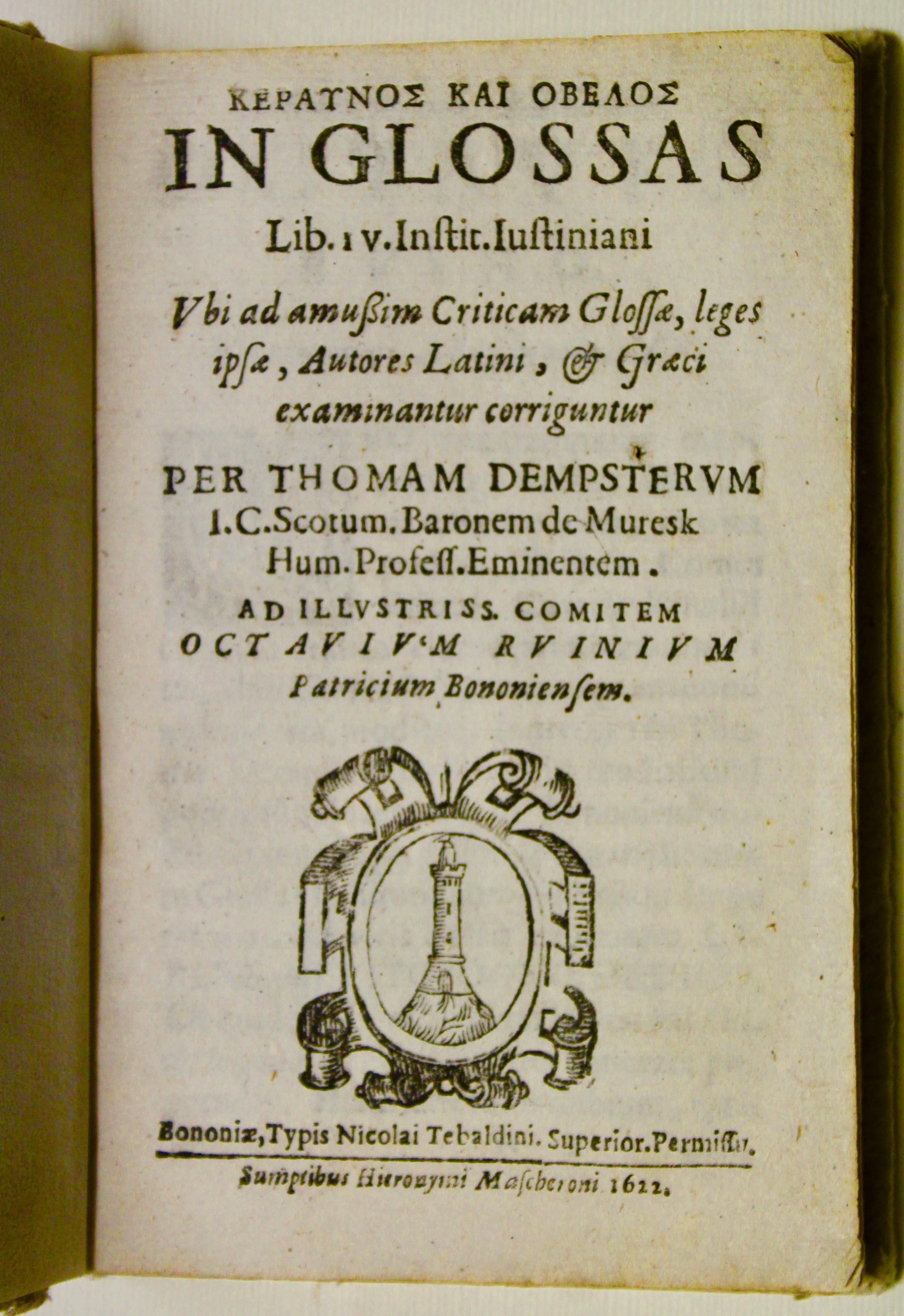 (graece) Keraunos kai obelos in glossas Lib. IV Instit. Iustiniani …