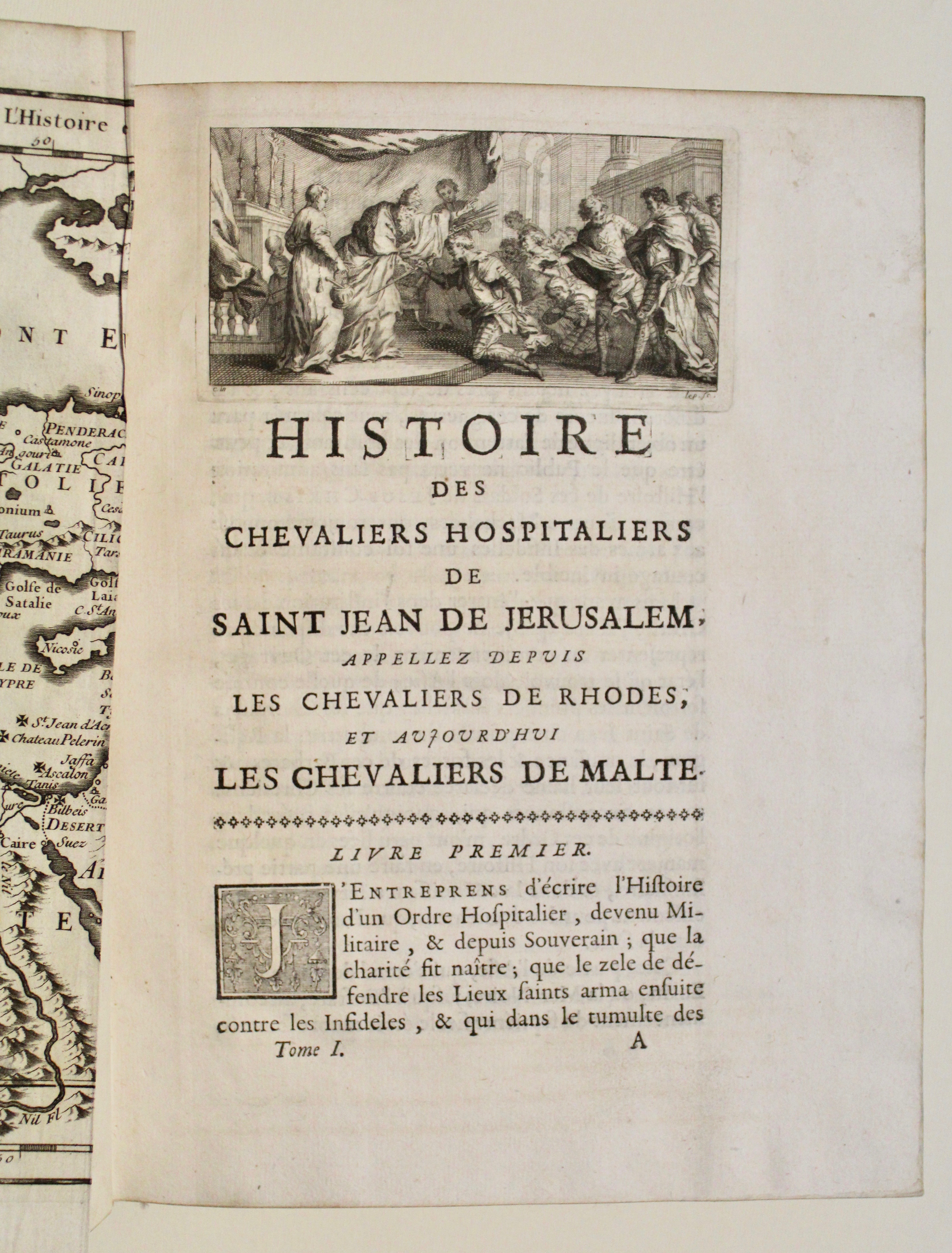 Histoire des Chevaliers Hospitaliers de S. Jean de Jerusalem, appellez …
