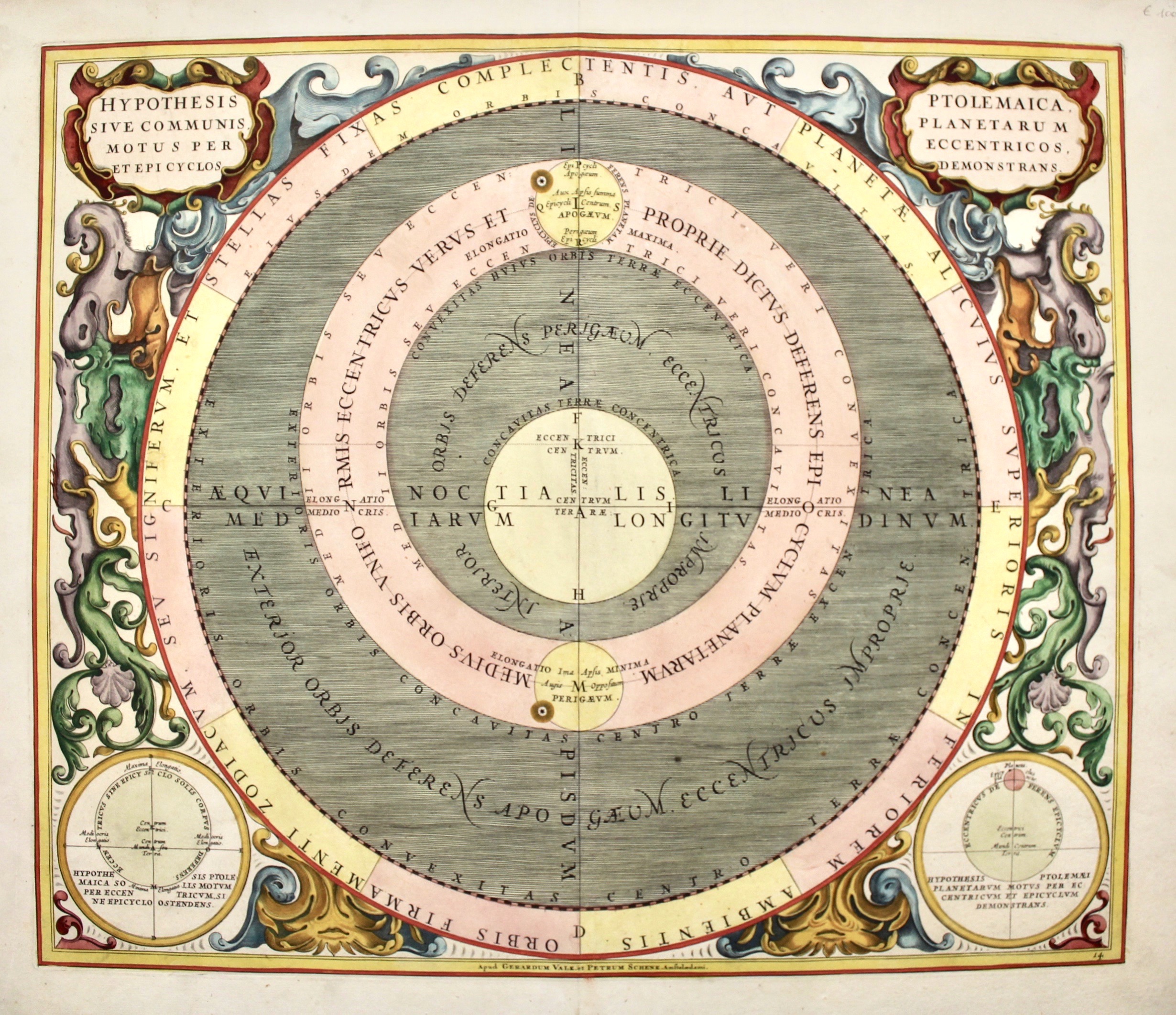 Hypothesis Ptolemaica sive communis planetarum motus per eccentricos et epicyclos …