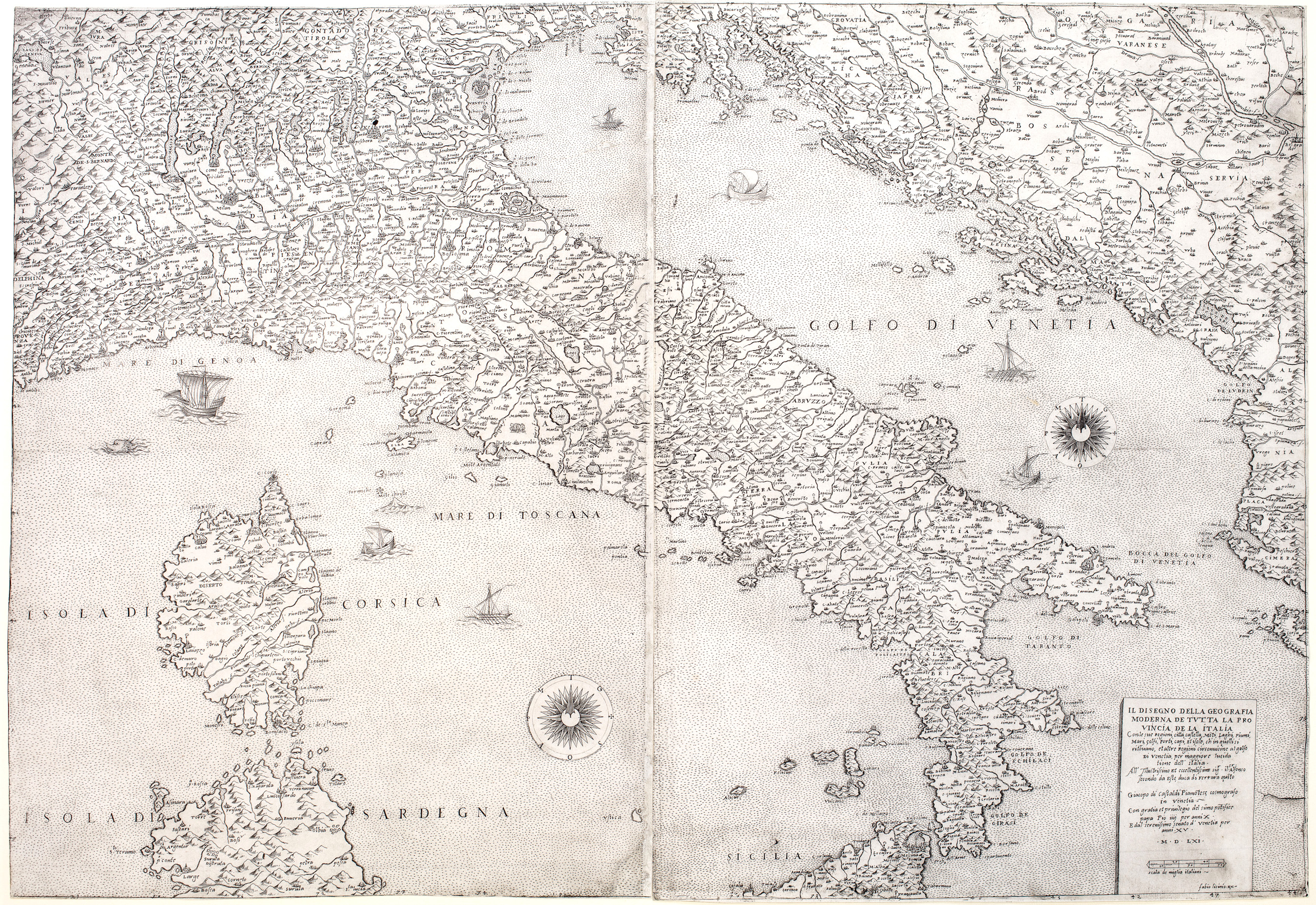 Il Disegno della Geografia Moderna de Tutta la Provincia de …