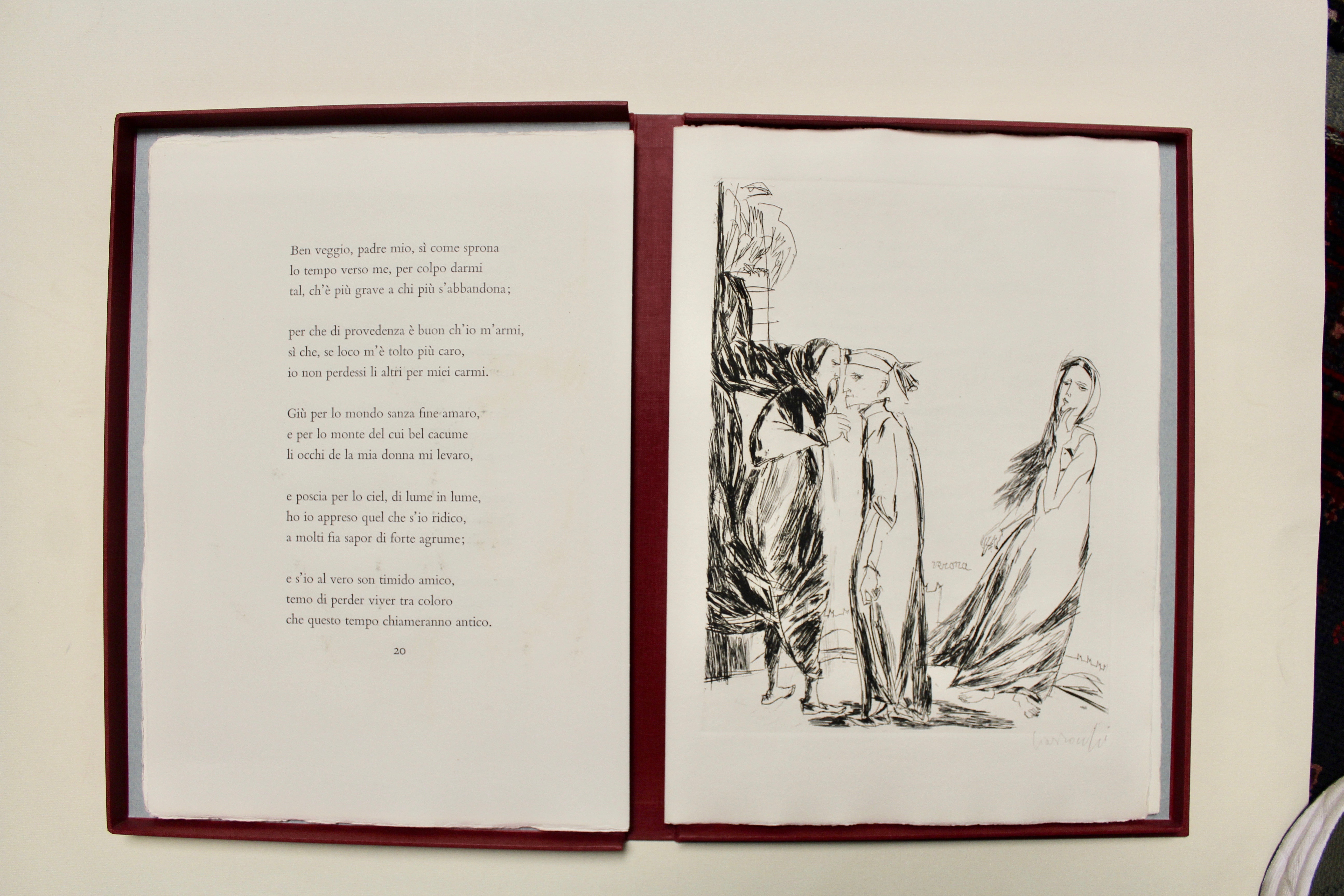 Il XVII canto del Paradiso.