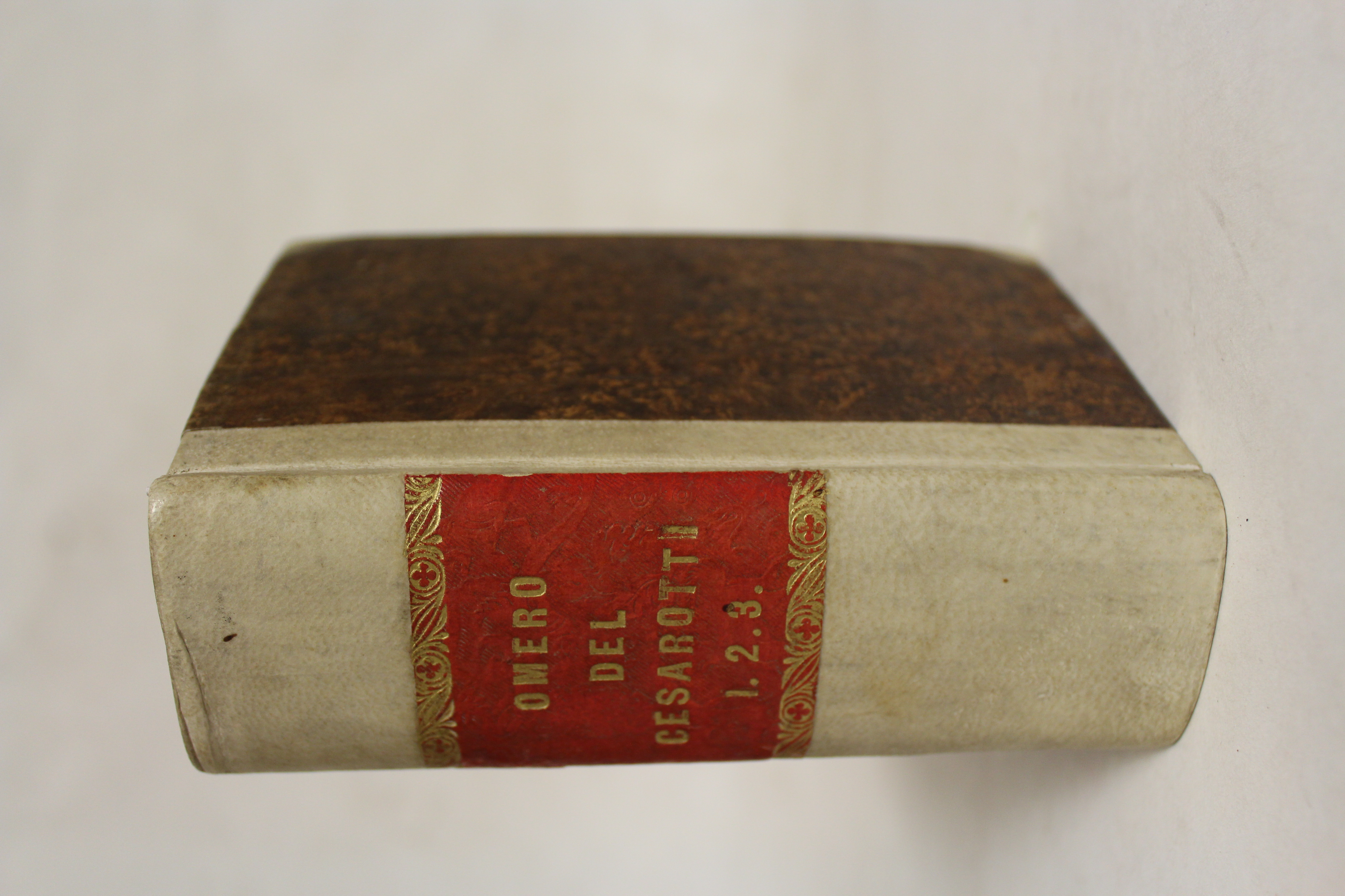 Iliade recata dal testo greco in versi italiani dall'abate Melchior …