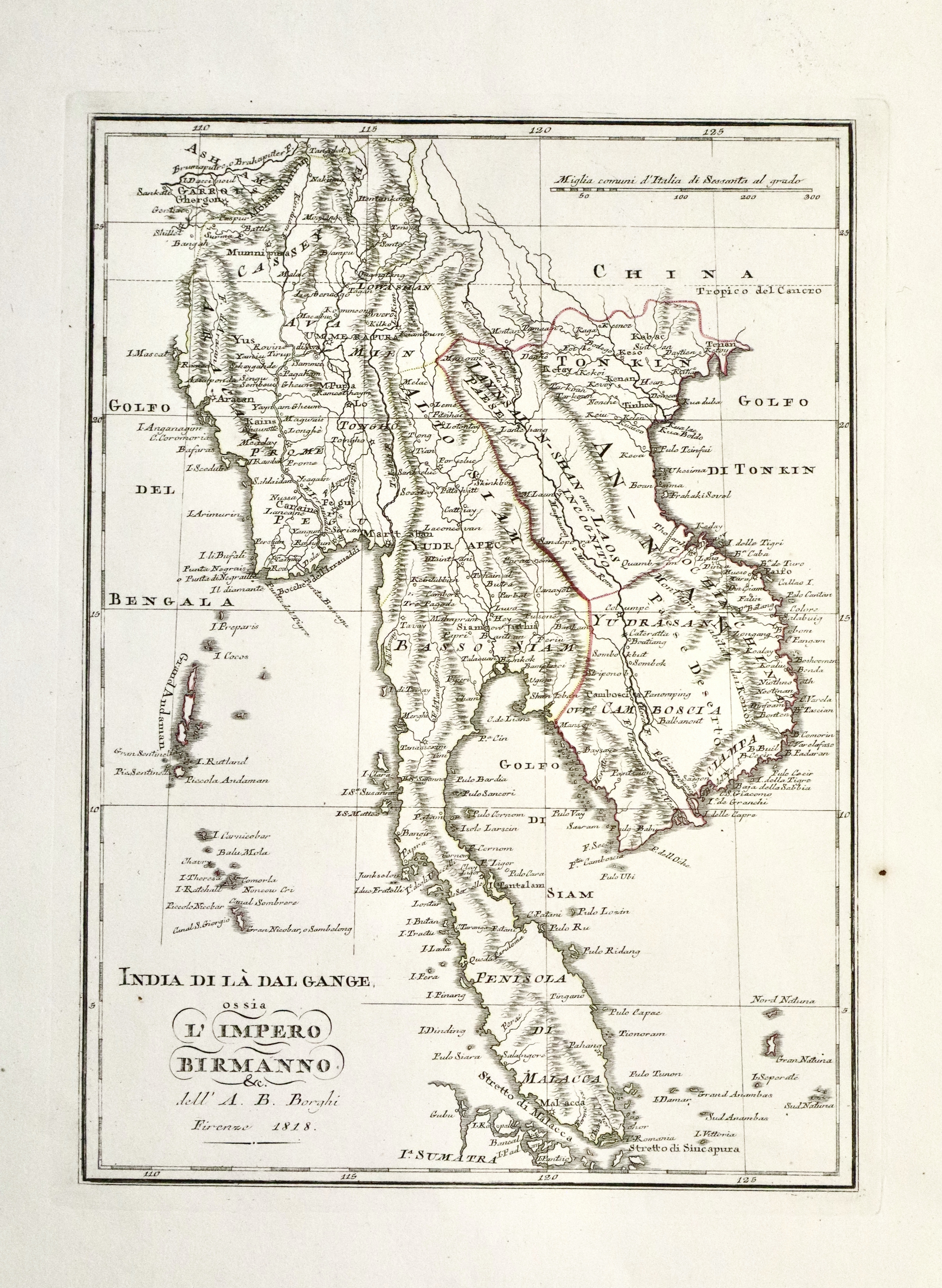 India di là dal Gange ossia l'impero Birmanno.