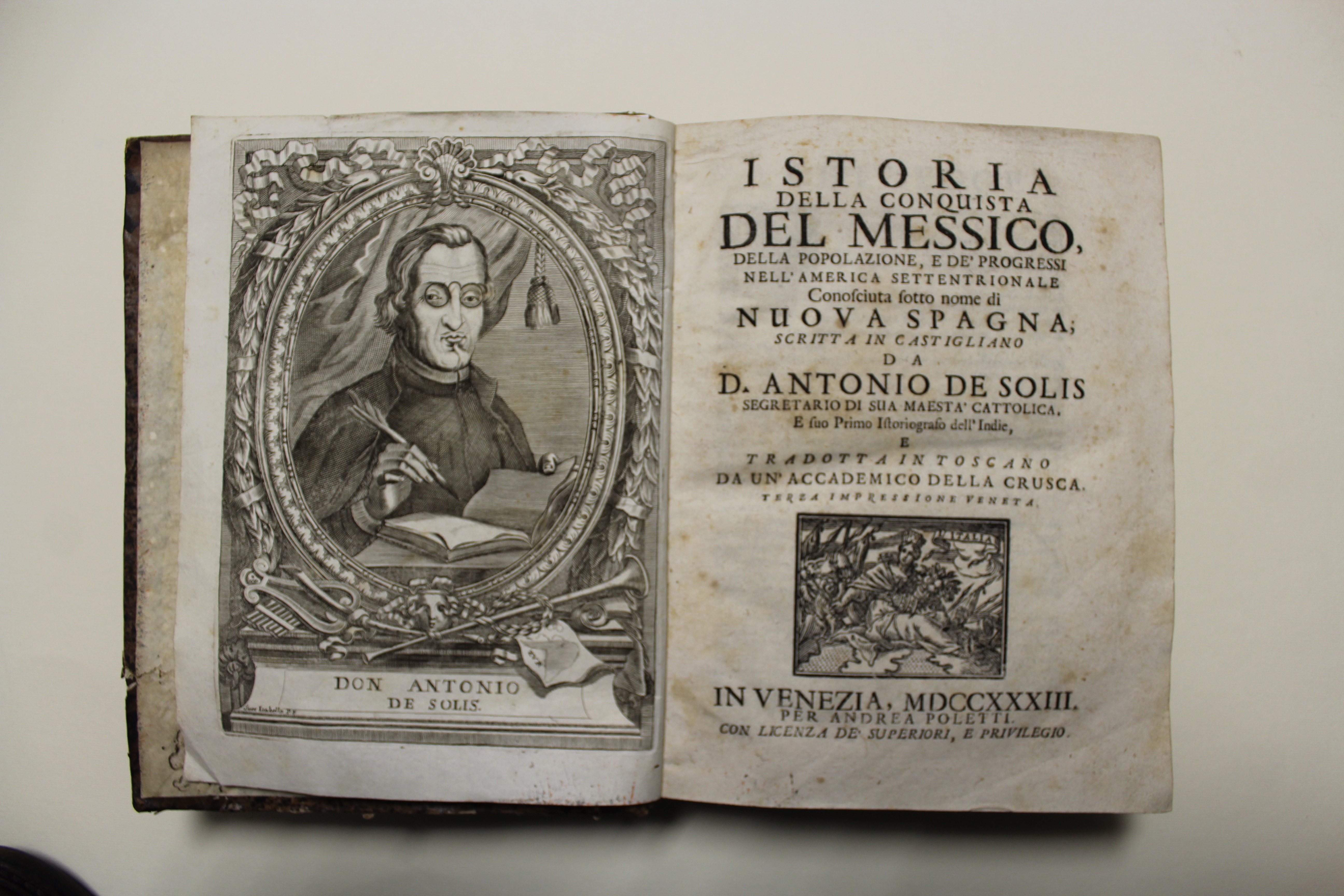 Istoria della conquista del Messico, della popolazione, e de' progressi …