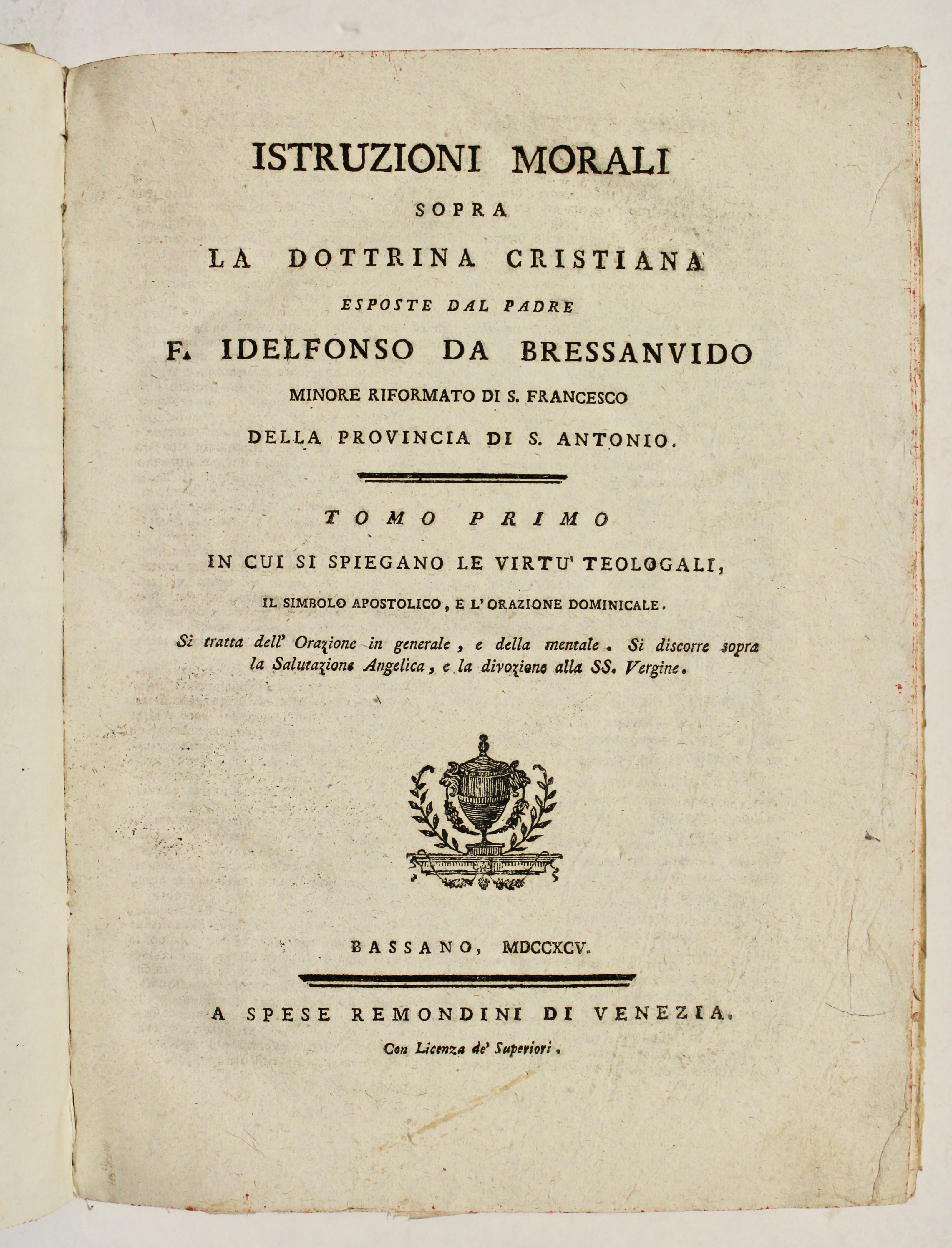 Istruzioni morali sopra la dottrina Cristiana