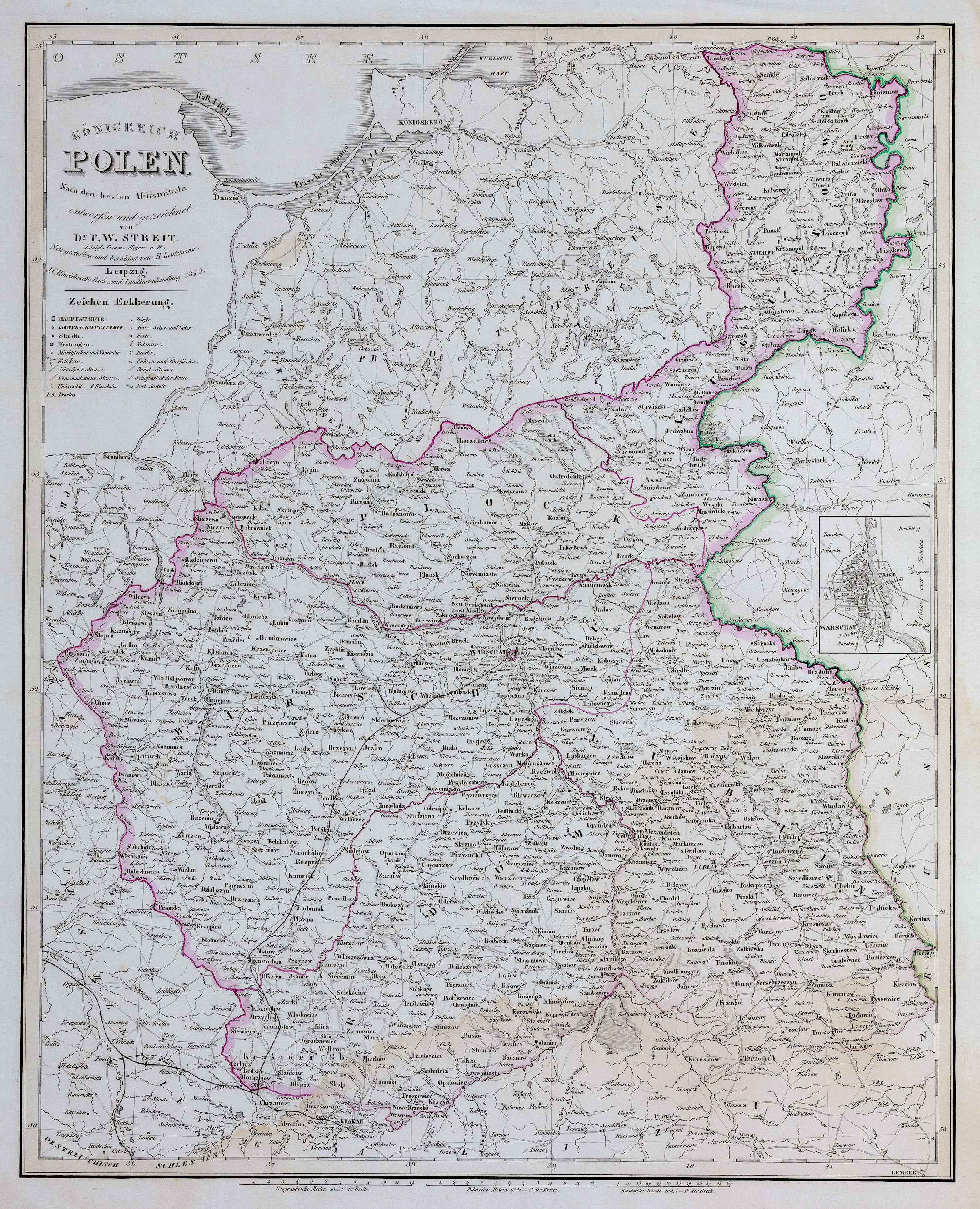 Königreich Polen nach den besten Hilfsmittel