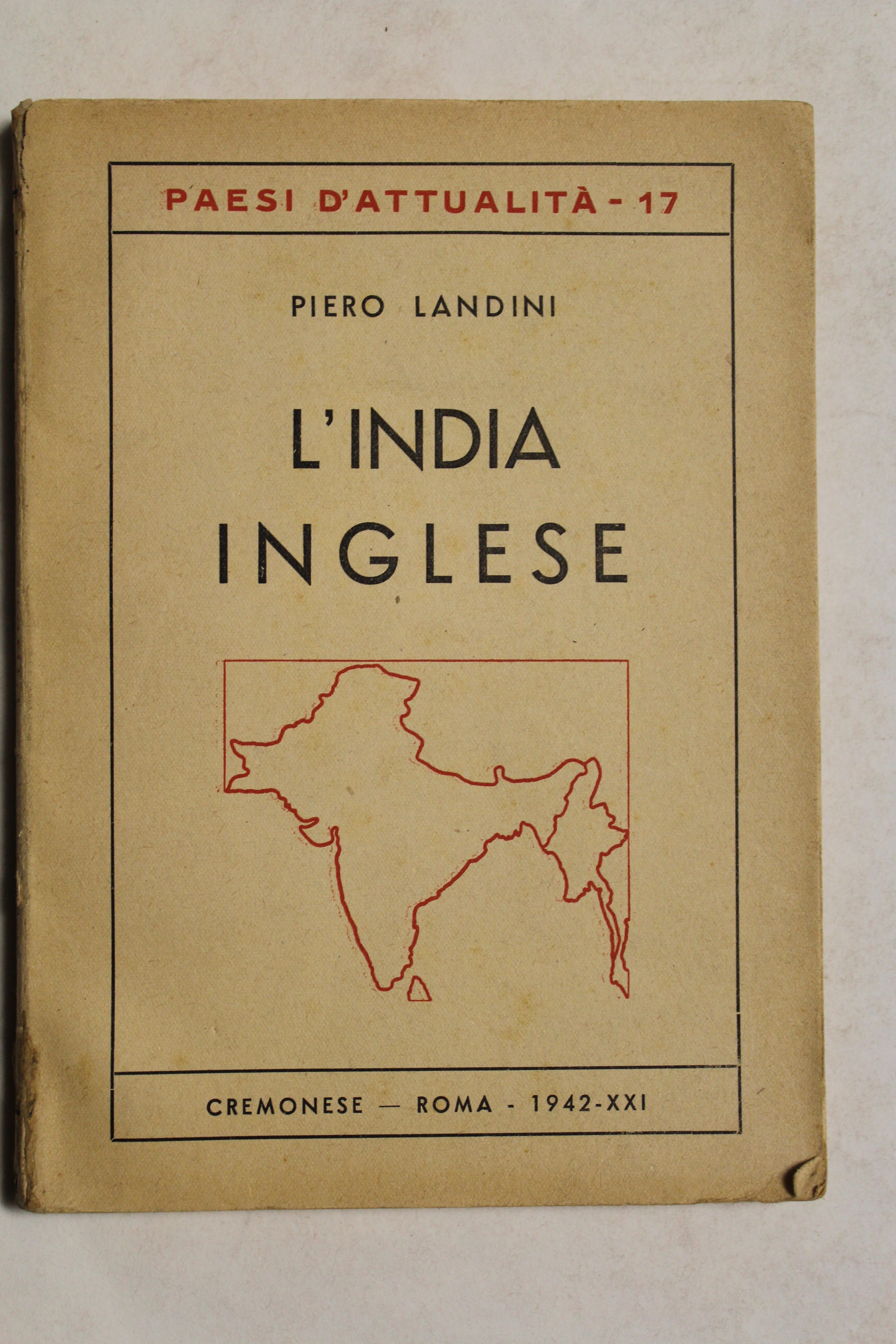 L'India inglese.