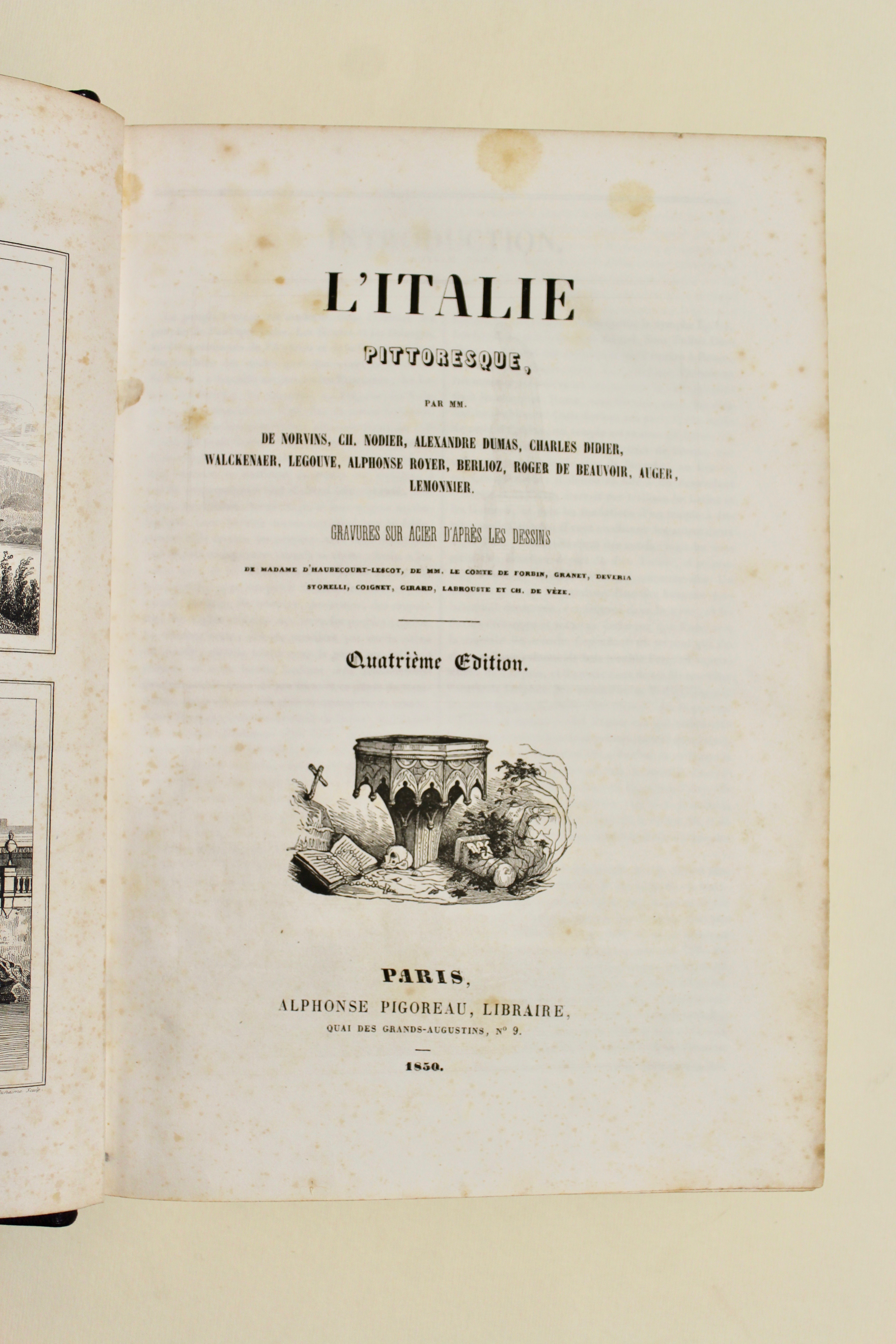 L'Italie pittoresque.