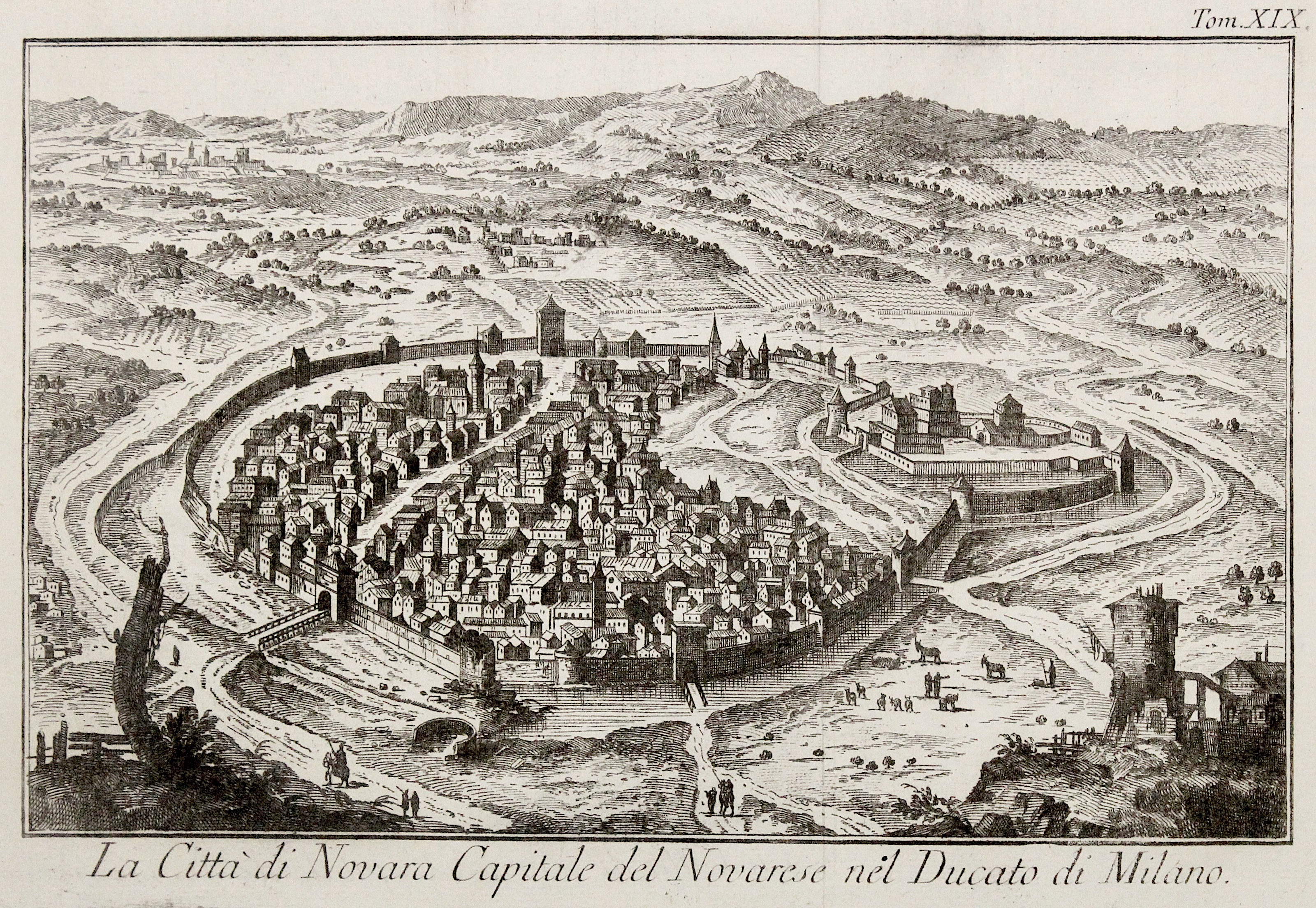 La città di Novara Capitale del Novarese nel Ducato di …