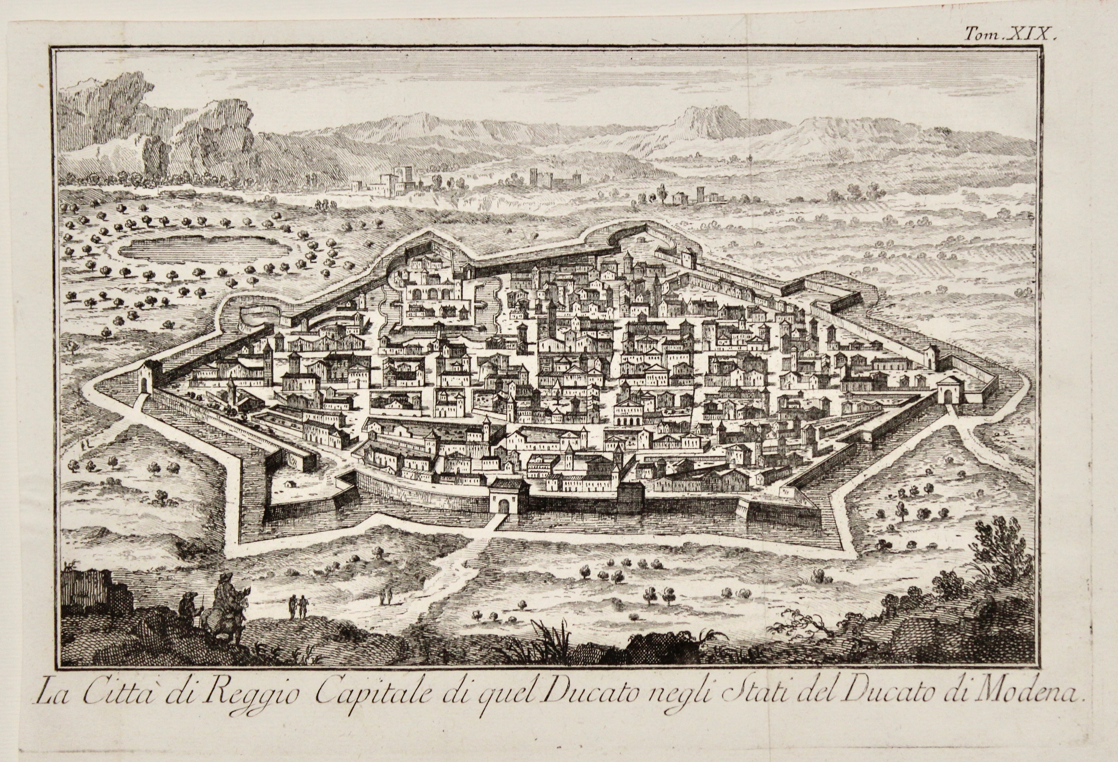 La città di Reggio Capitale di quel Ducato negli Stati …