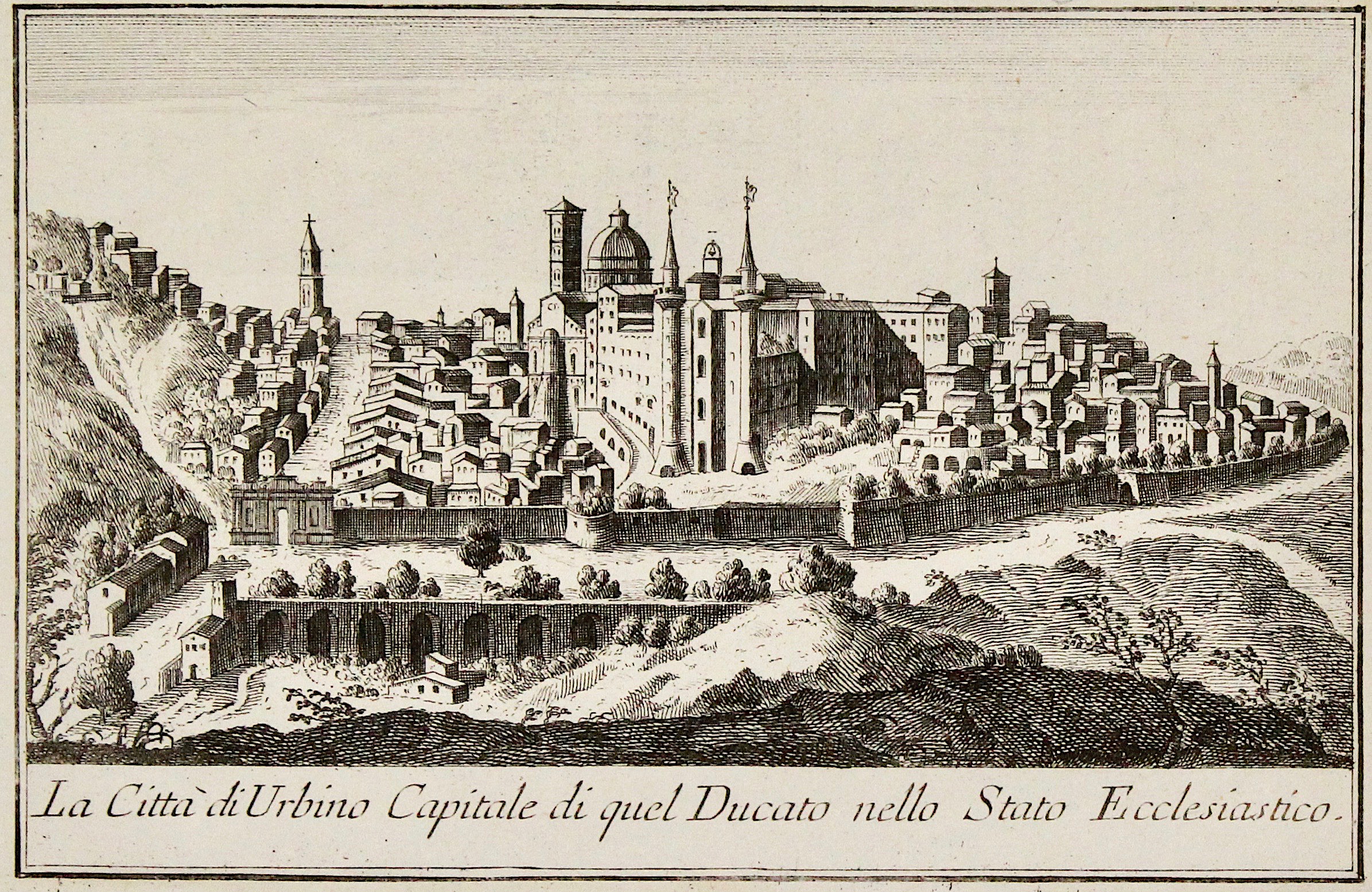 La città di Urbino capitale di quel ducato nello stato …