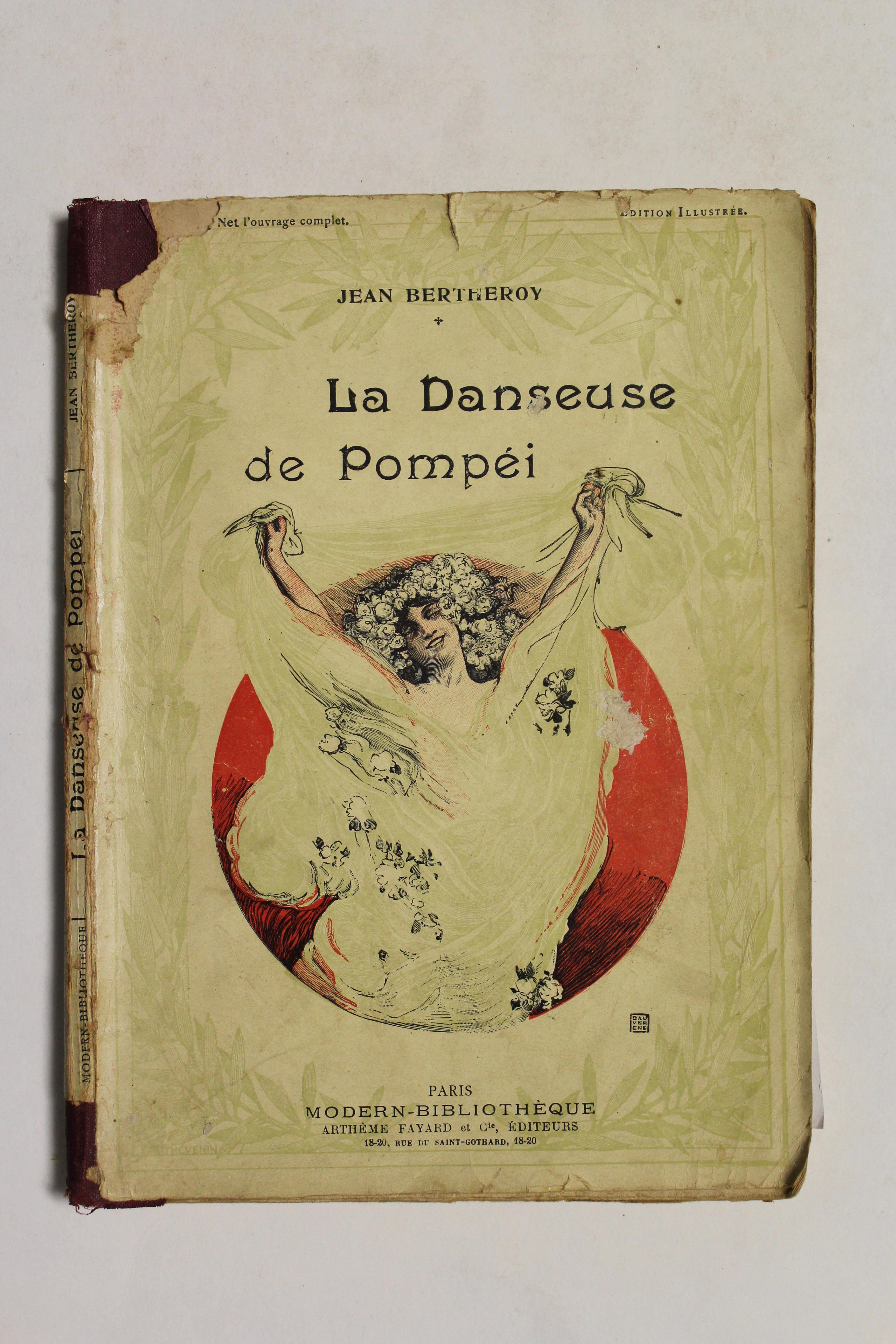 La danseuse de Pompei, illustrations d'après les aquarelles de Manuel …